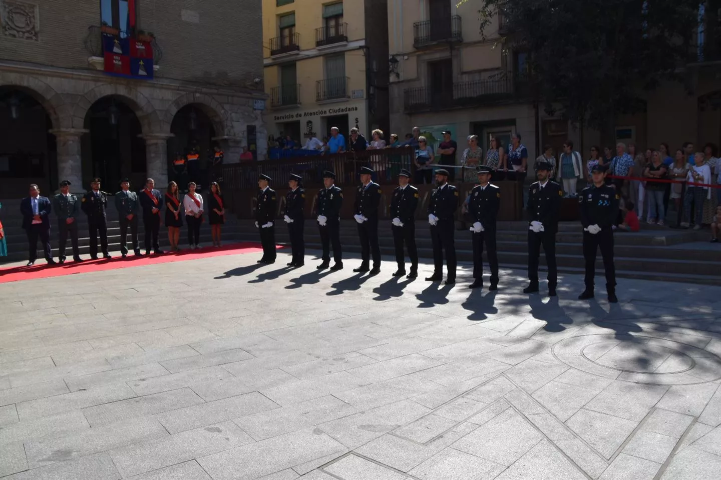  Celebración de los Ángeles Custodios por la Policía Local de Monzón.