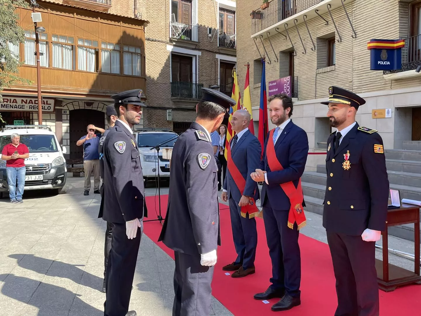  Celebración de los Ángeles Custodios por la Policía Local de Monzón.