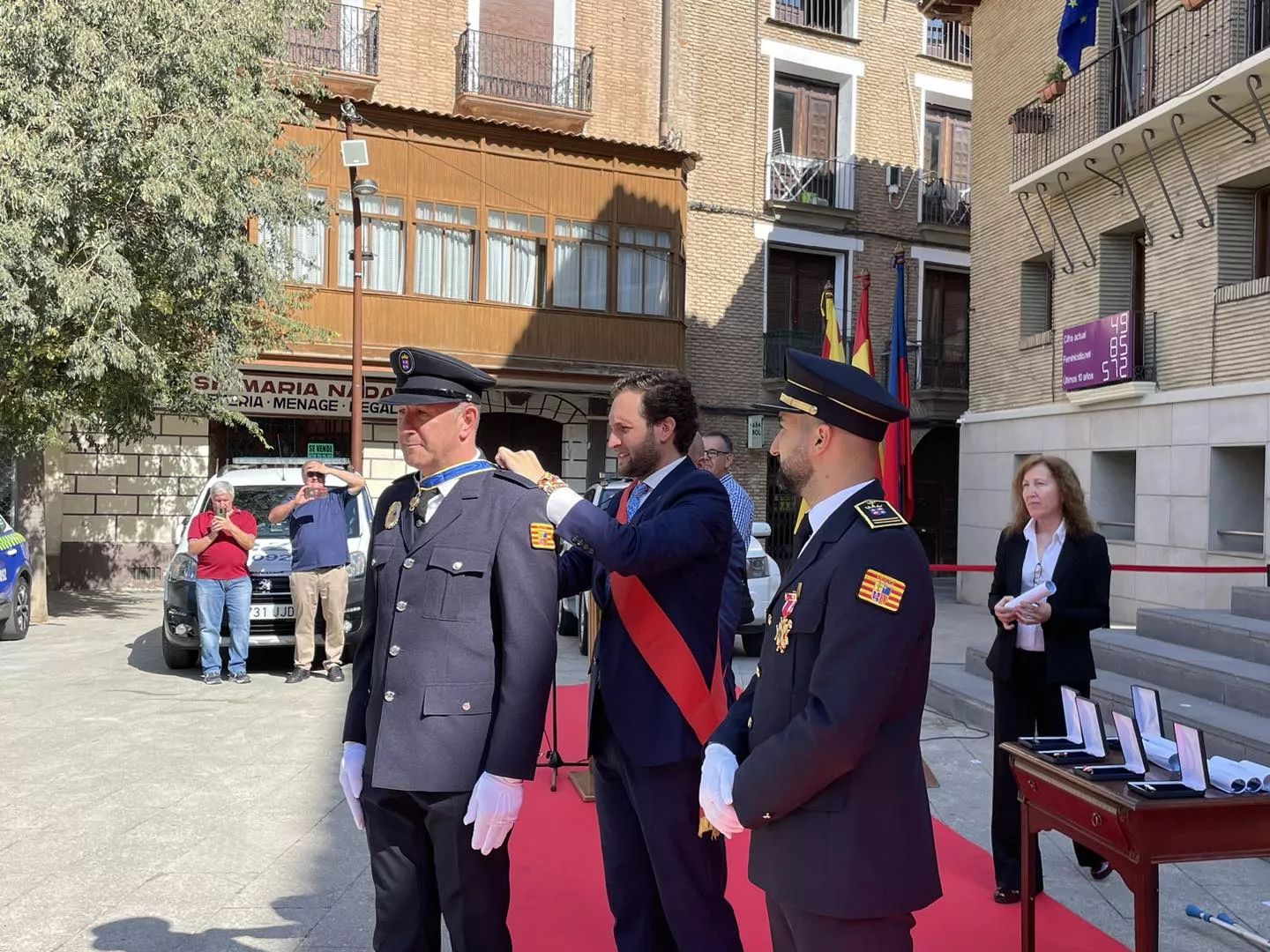  Celebración de los Ángeles Custodios por la Policía Local de Monzón.