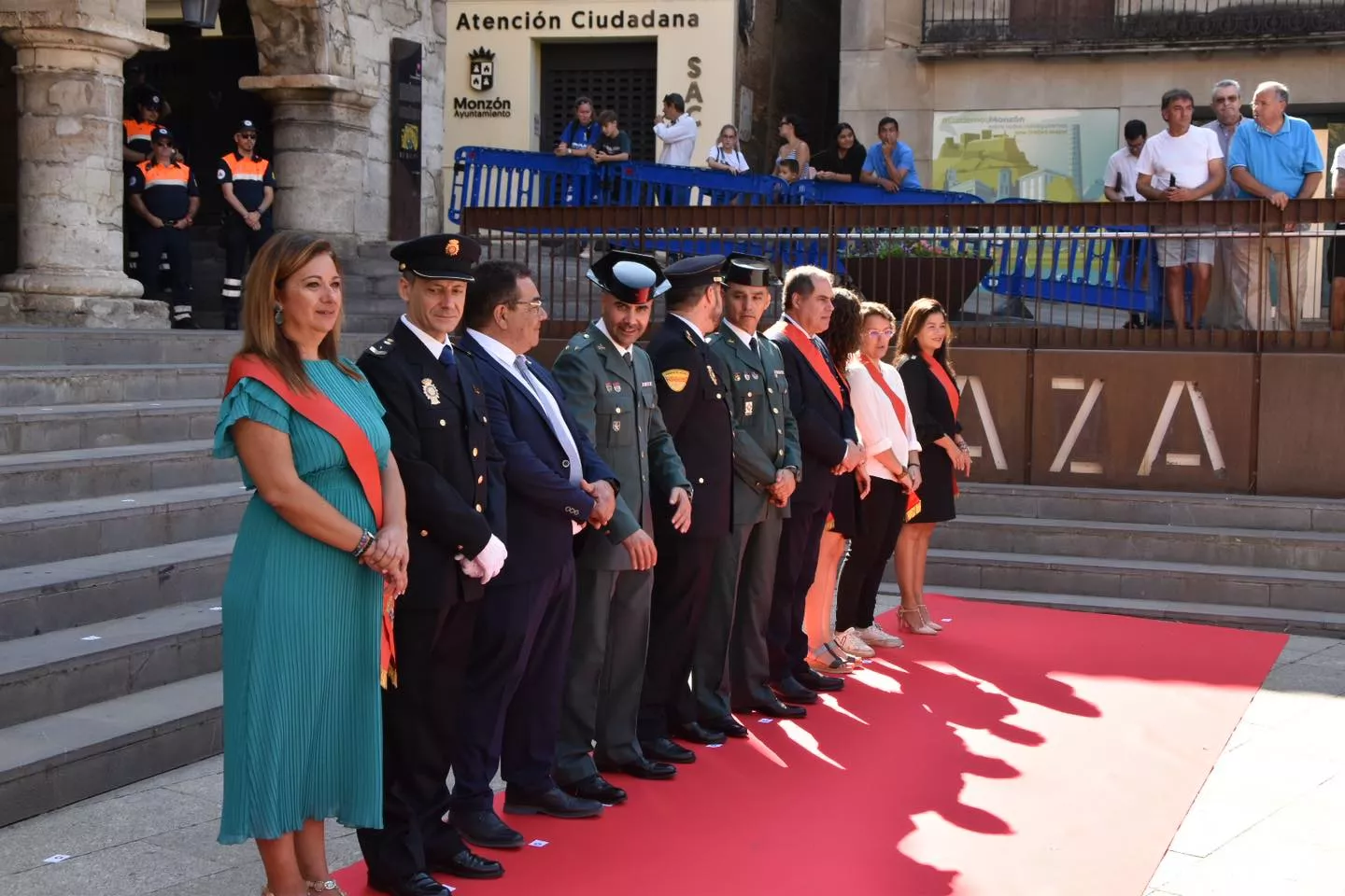  Celebración de los Ángeles Custodios por la Policía Local de Monzón.
