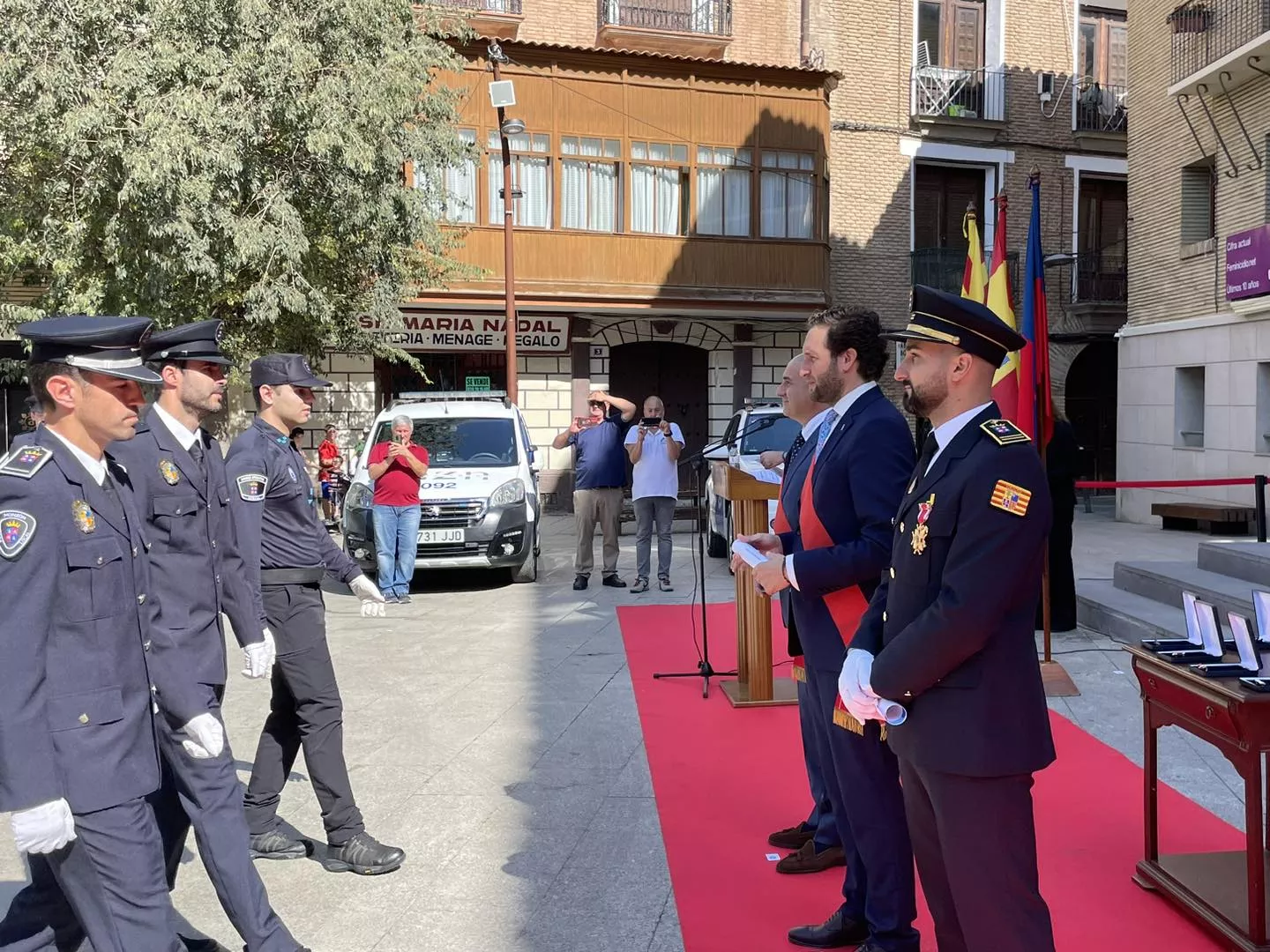  Celebración de los Ángeles Custodios por la Policía Local de Monzón.
