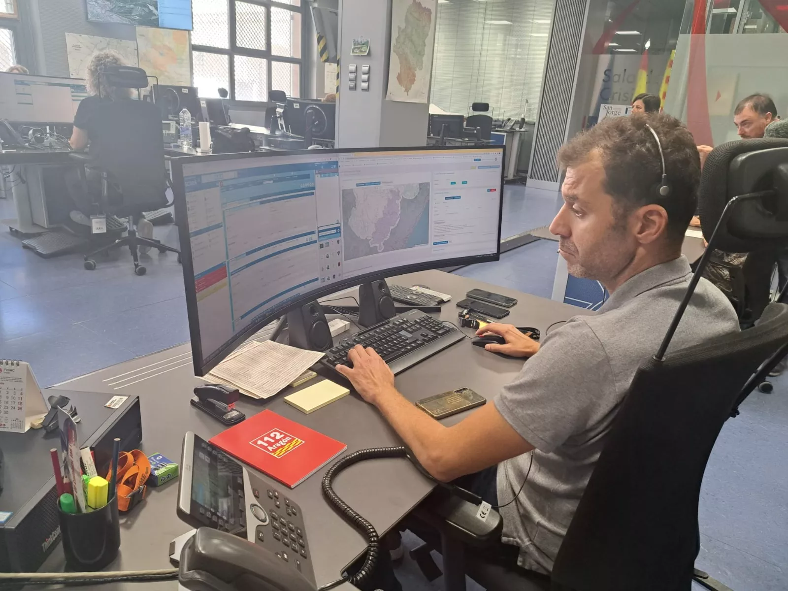 Protección Civil va a probar en Monzón los sistemas de aviso a la población en caso de emergencia.