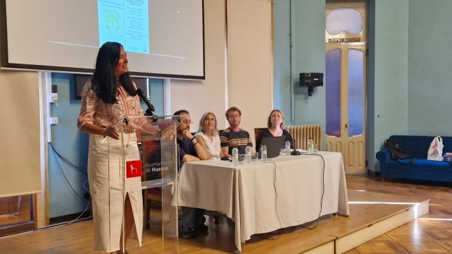 El acto ha contado con la presencia de la alcaldesa, Lorena Orduna. Foto Myriam Martínez El acto ha contado con la presencia de la alcaldesa, Lorena Orduna. Foto Myriam Martínez