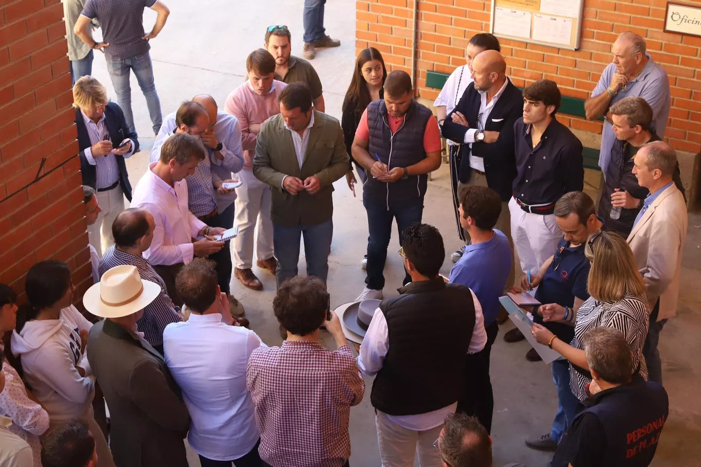 Sorteo en la Plaza de Toros de La Misericordia.