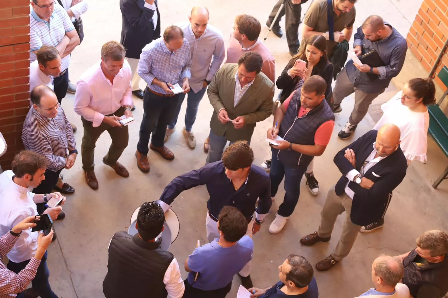 Sorteo en la Plaza de Toros de La Misericordia.