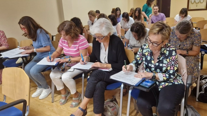 Asistentes al curso. Foto Myriam Martínez Asistentes al curso. Foto Myriam Martínez