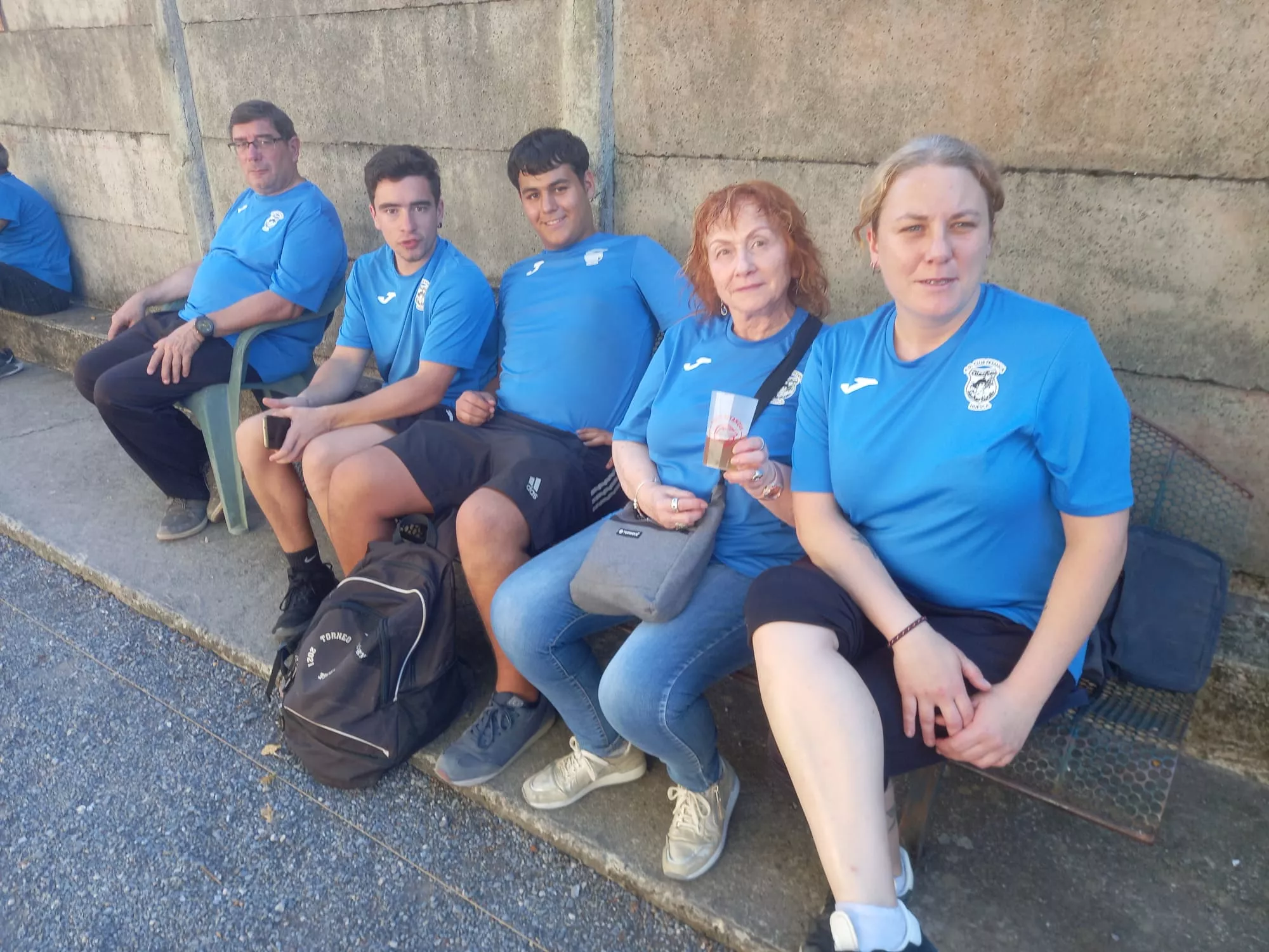 El Club Petanca Alegría Laurentina en Tarbes. Foto José Luis Barrao