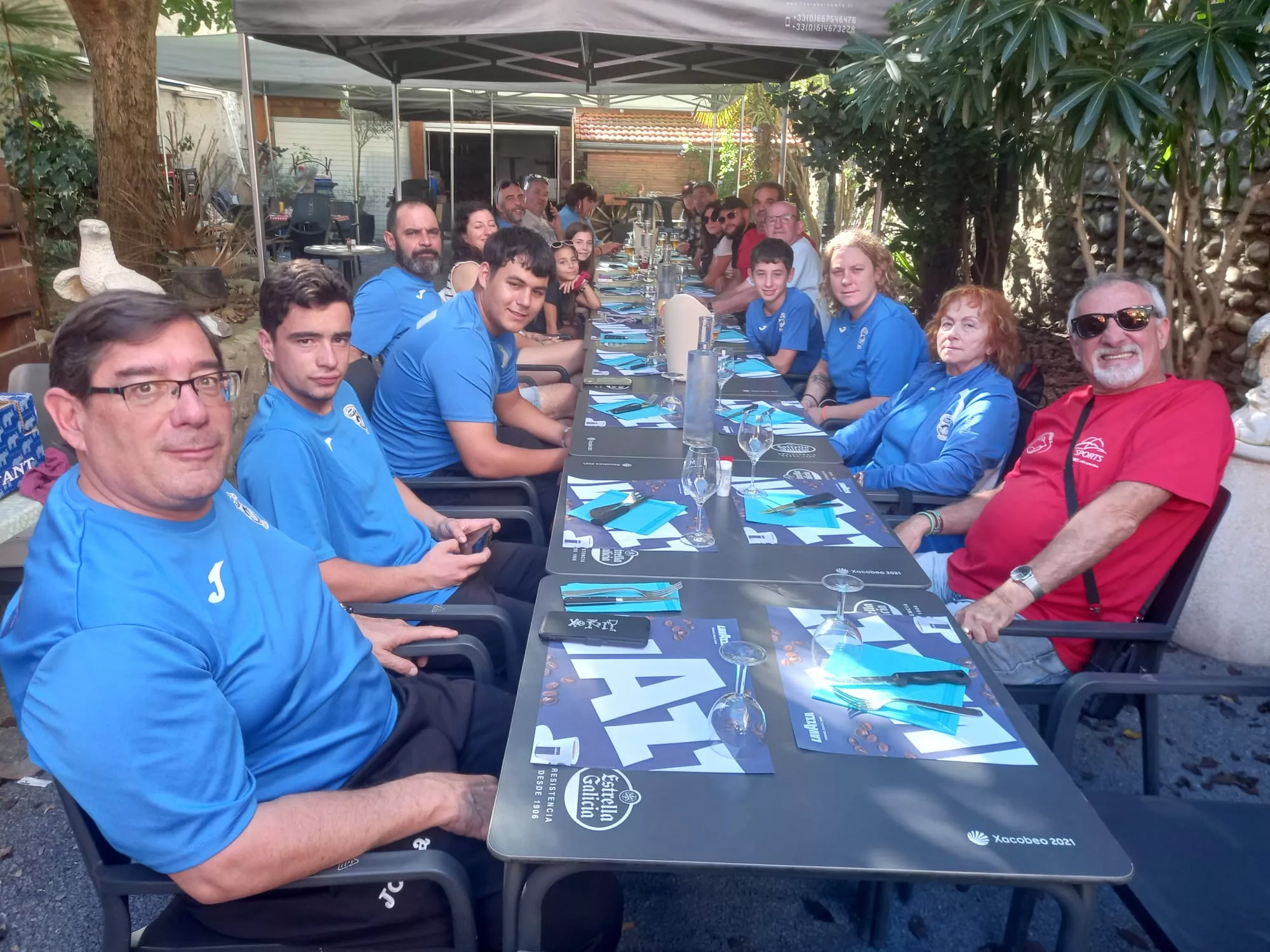 El Club Petanca Alegría Laurentina en Tarbes. Foto José Luis Barrao