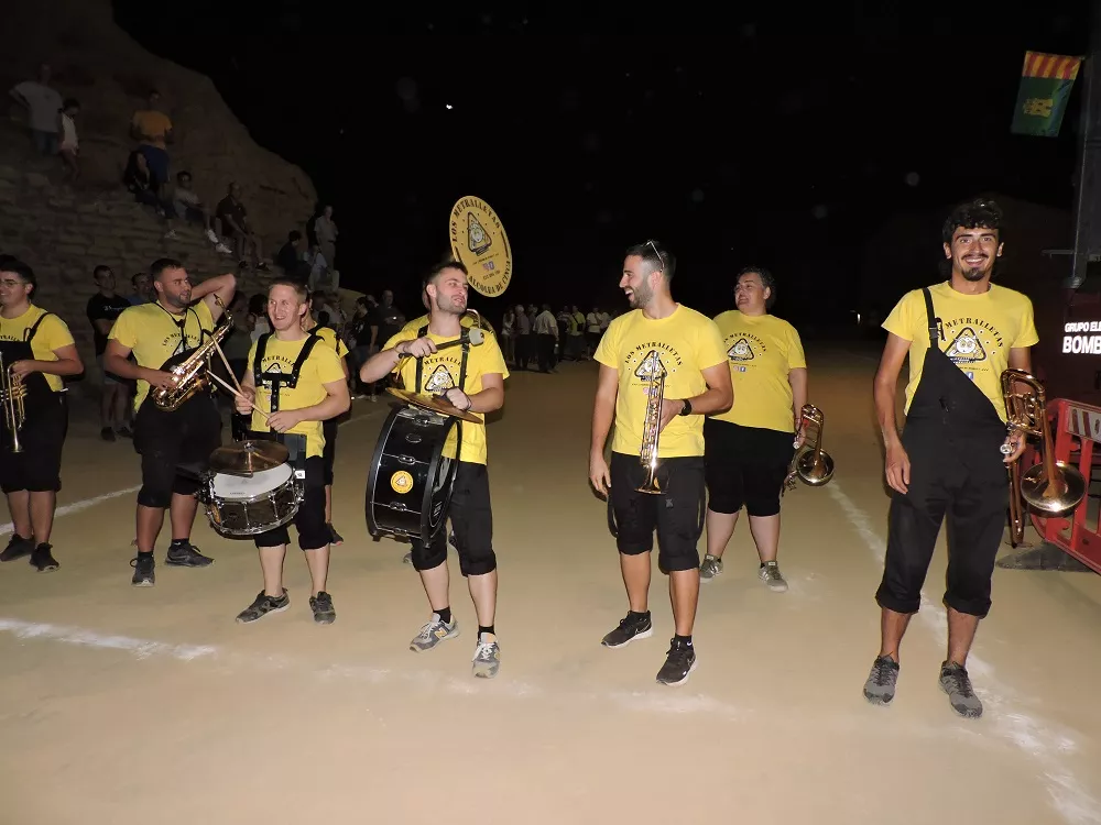 Los Metralletas preparados para su carrera