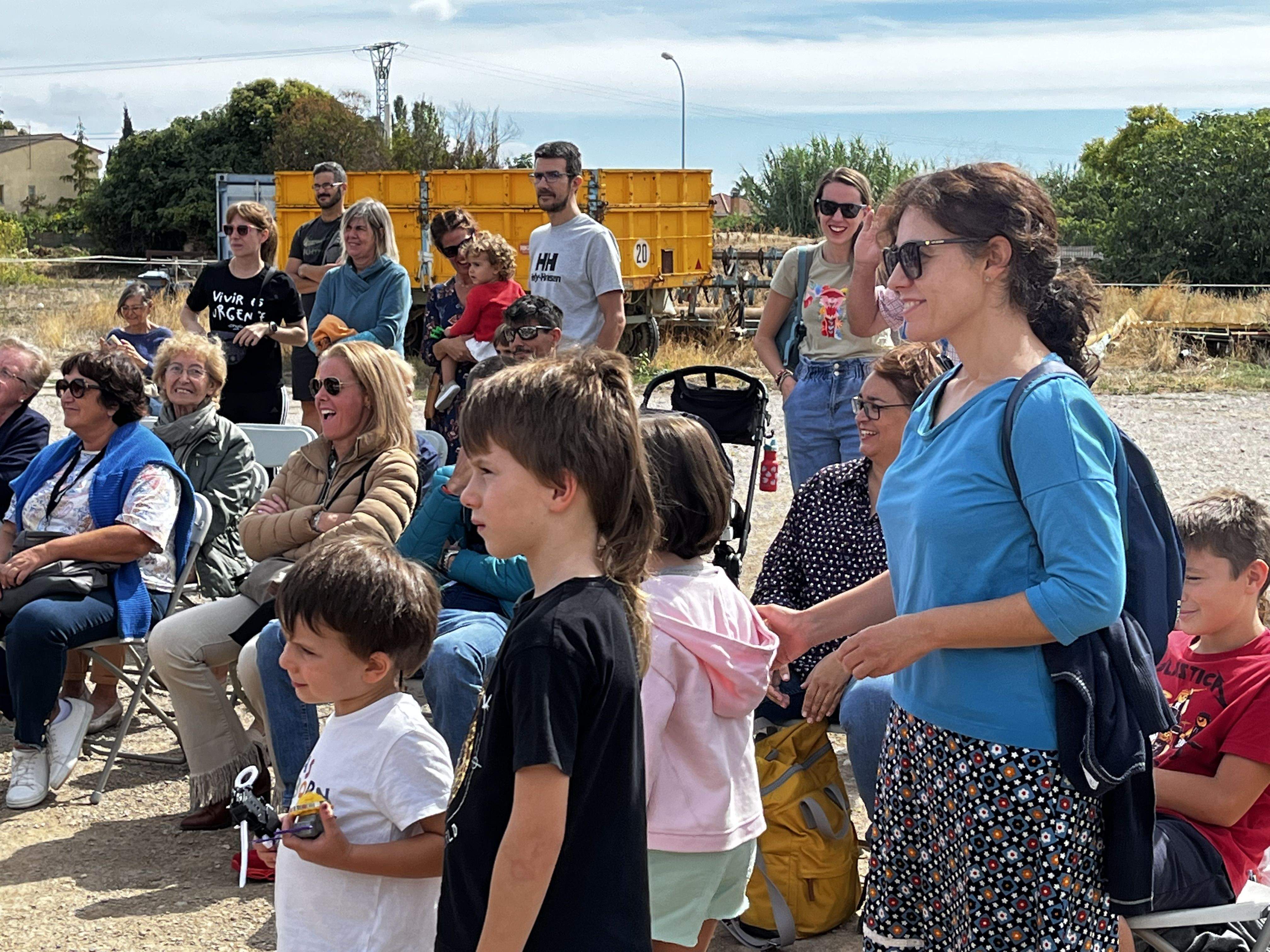 Actuación del Capital Spriki en Alerre. Foto: Mercedes Manterola