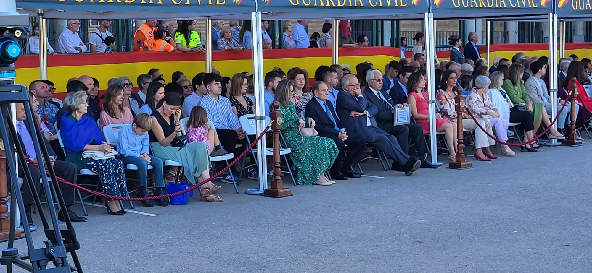Festividad de la Virgen del Pilar en el Acuartelamiento Alcoraz de la Guardia Civil en Huesca