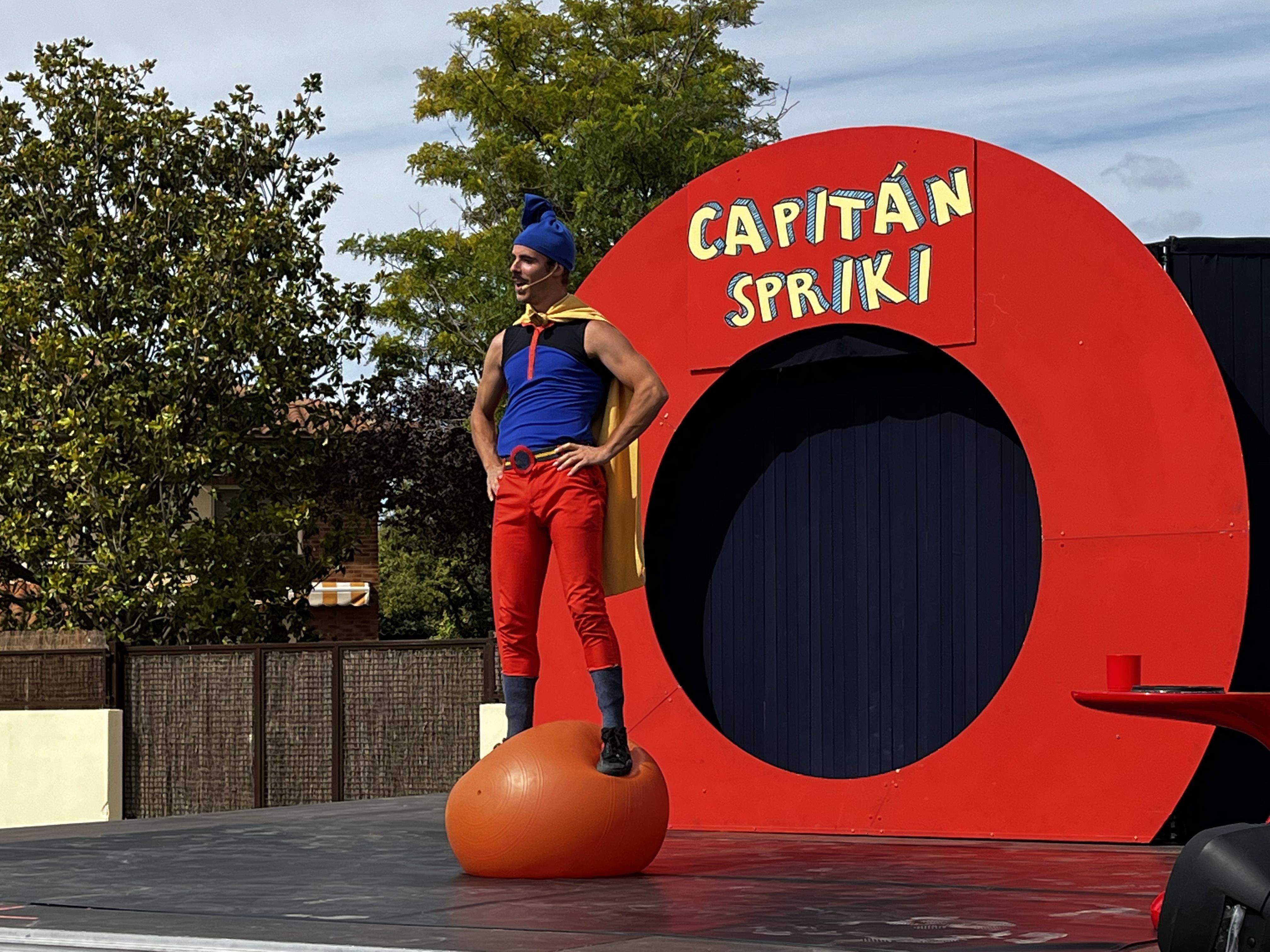 Actuación del Capital Spriki en Alerre. Foto: Mercedes Manterola