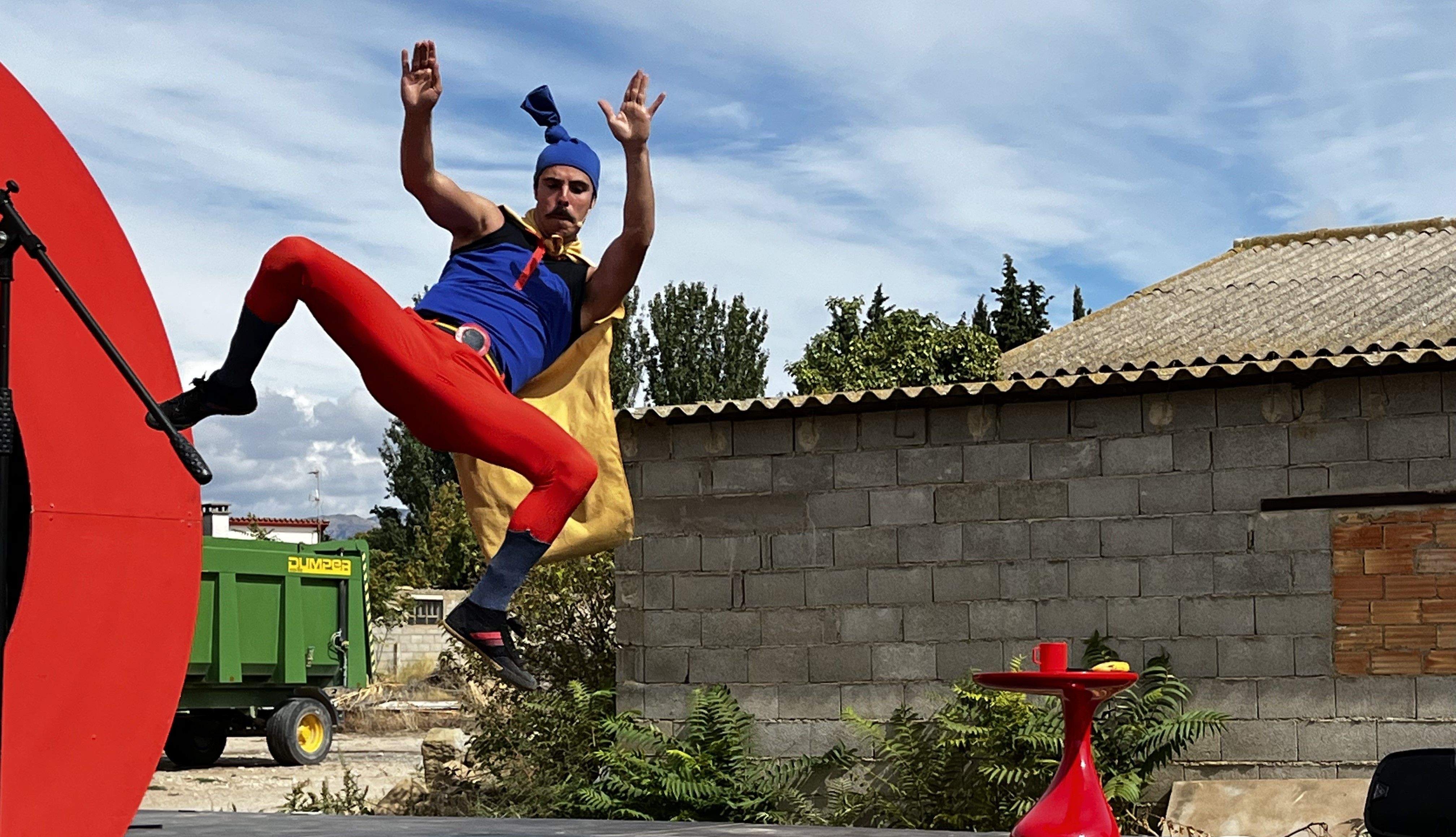 Actuación del Capital Spriki en Alerre. Foto: Mercedes Manterola