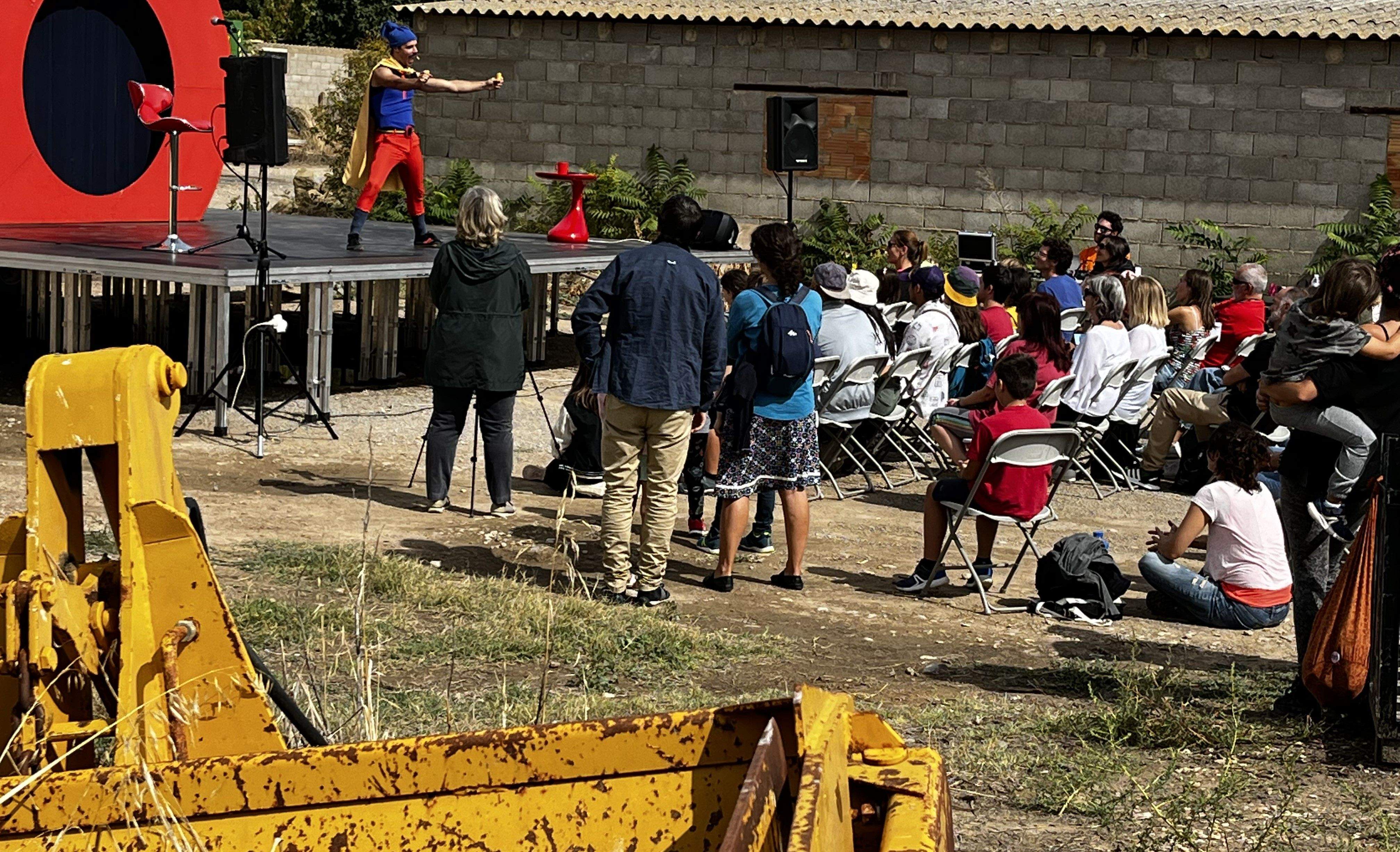 Actuación del Capital Spriki en Alerre. Foto: Mercedes Manterola