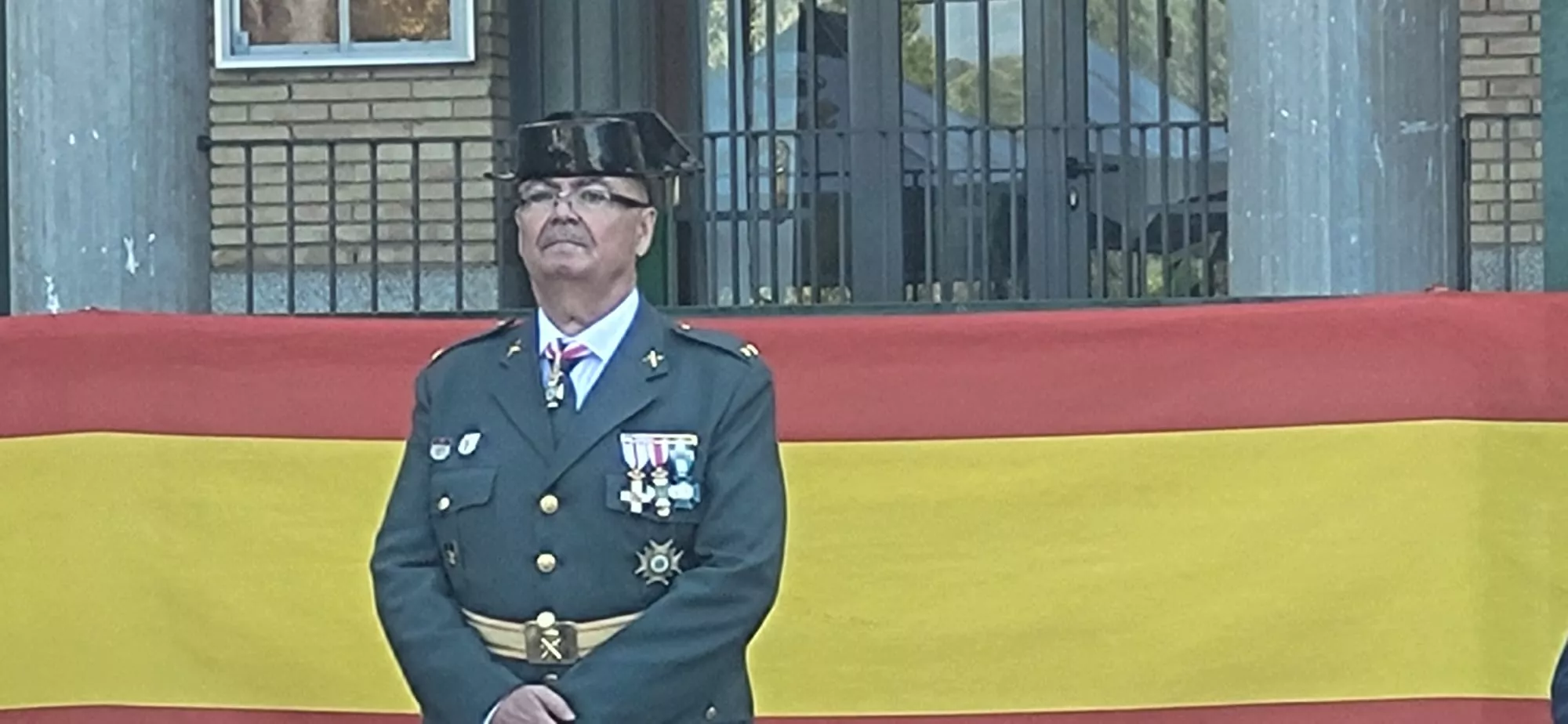 Festividad de la Virgen del Pilar en el Acuartelamiento Alcoraz de la Guardia Civil en Huesca