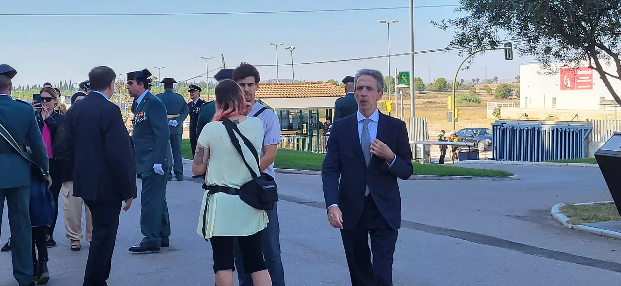 Festividad de la Virgen del Pilar en el Acuartelamiento Alcoraz de la Guardia Civil en Huesca