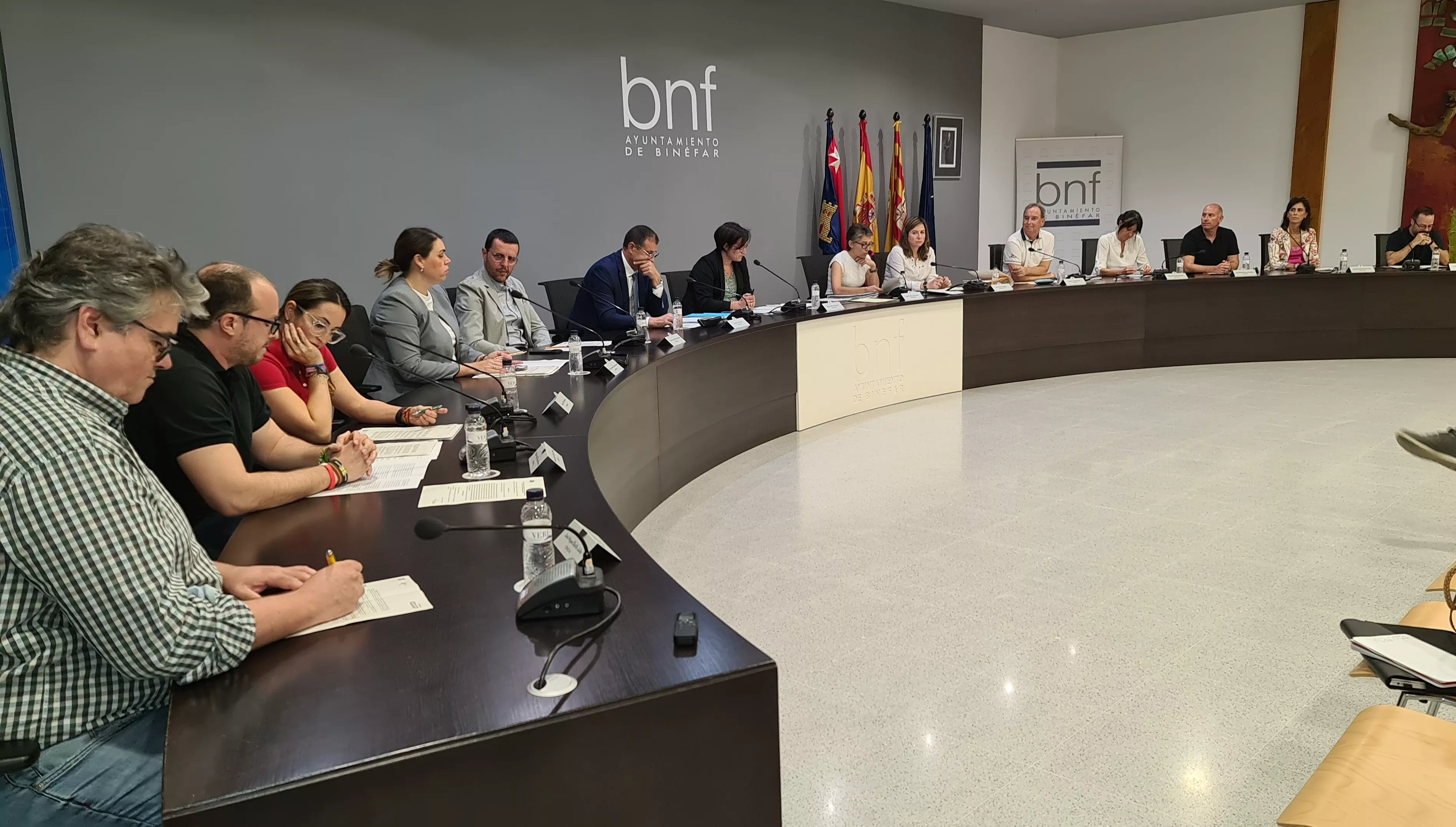 Pleno del Ayuntamiento de Binéfar Pleno del Ayuntamiento de Binéfar