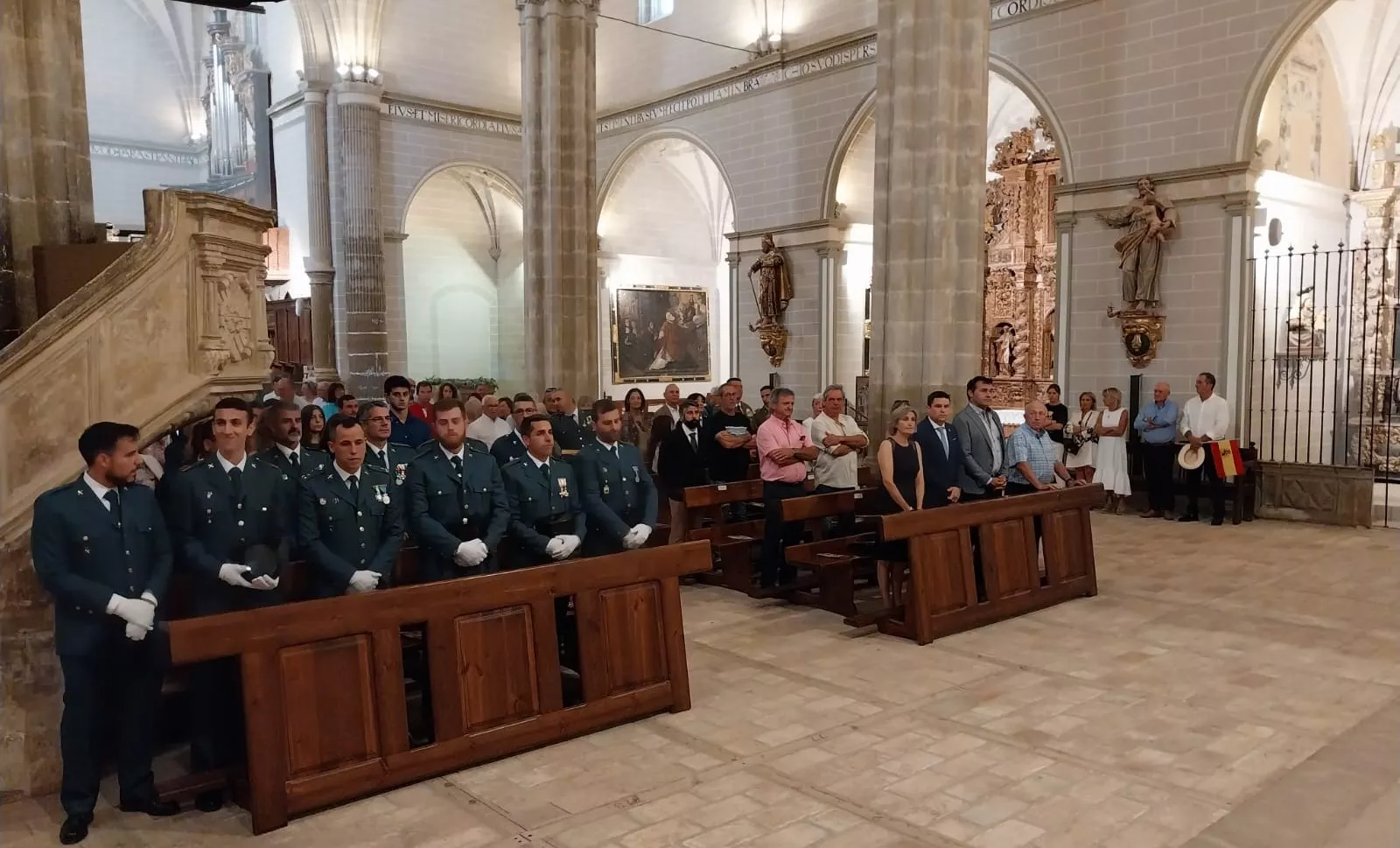 Festividad de la Guardia Civil en Bolea