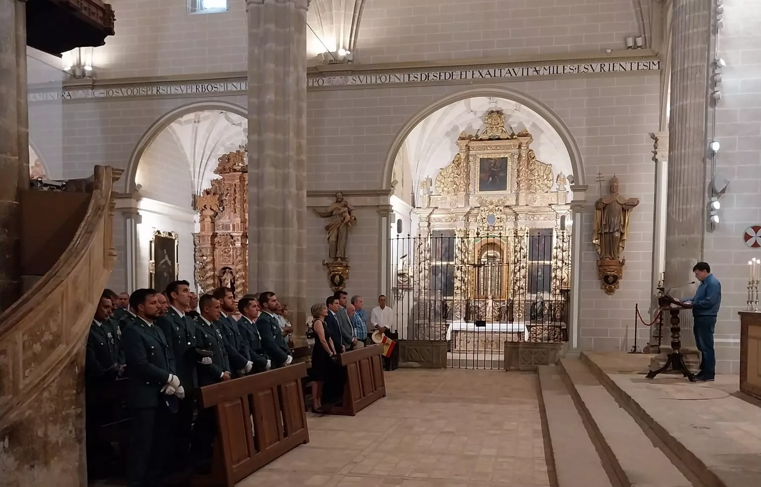 Festividad de la Guardia Civil en Bolea