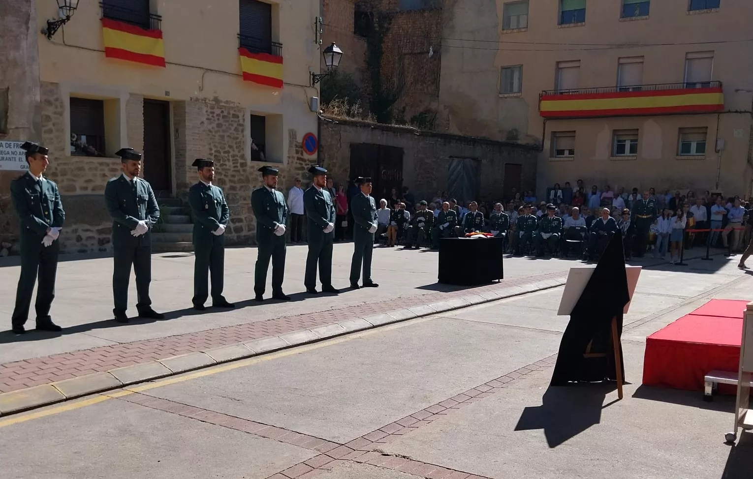 Festividad de la Guardia Civil en Bolea