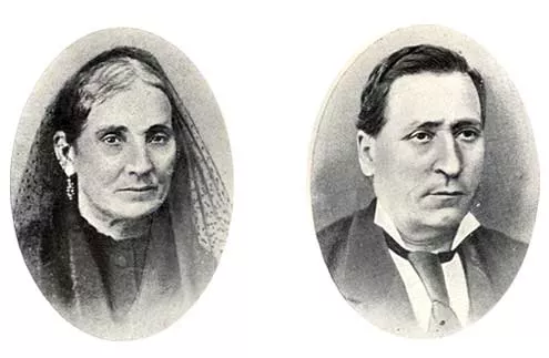 1.Antonia Cajal y Justo Ramón , padres de Cajal 