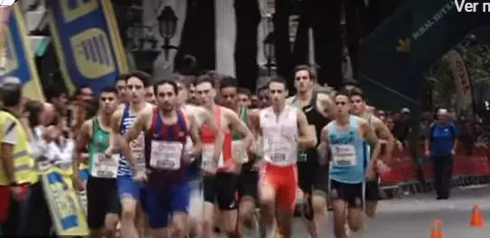 Pol Oriach, este sábado en Bilbao.