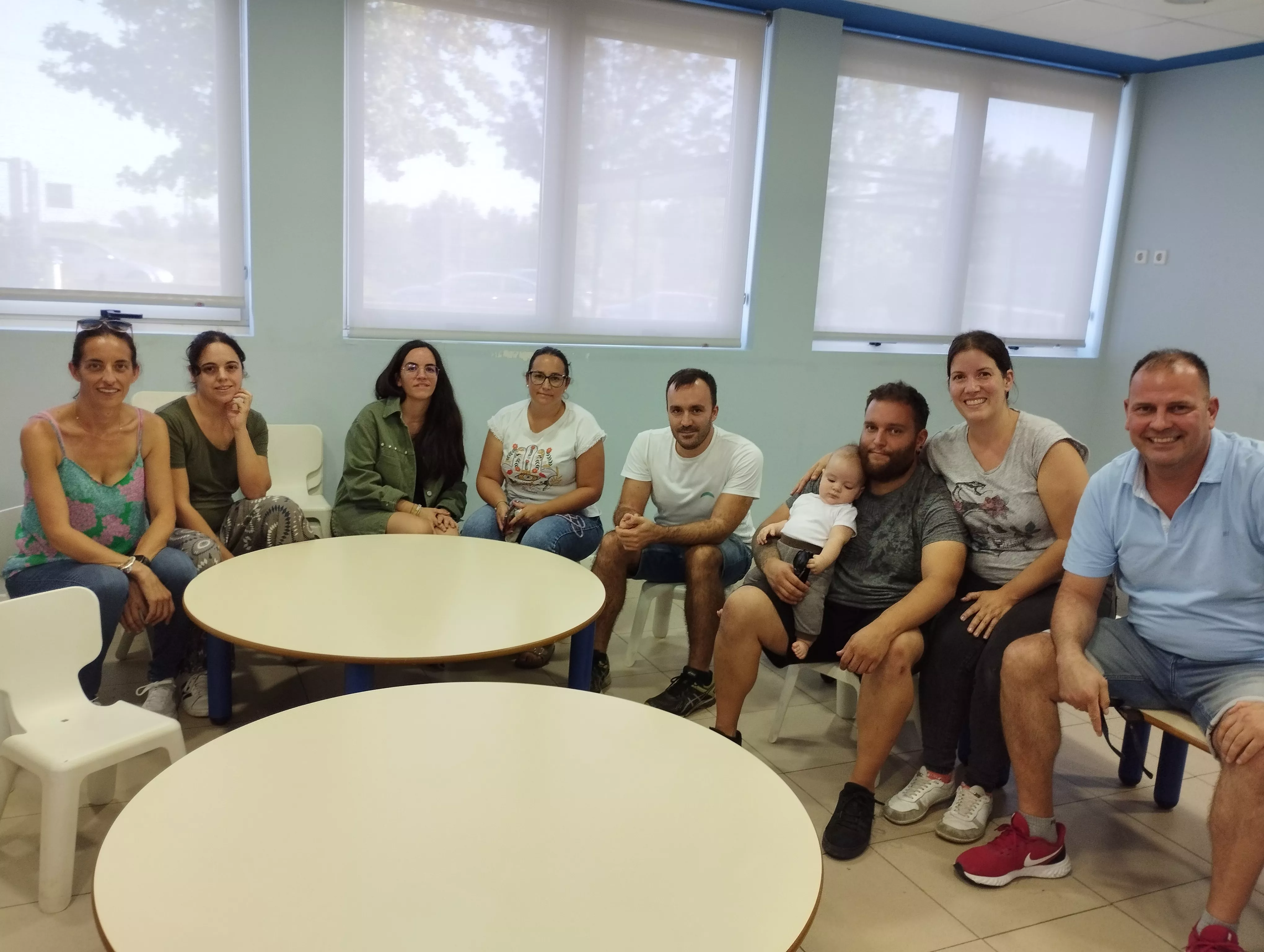 Padres de niños de la Escuela Infantil de Barbastro