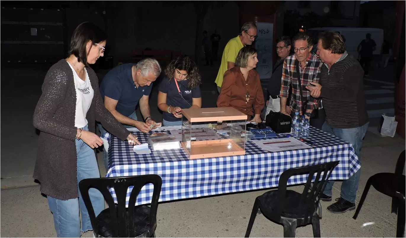 Contando la recaudación solidaria