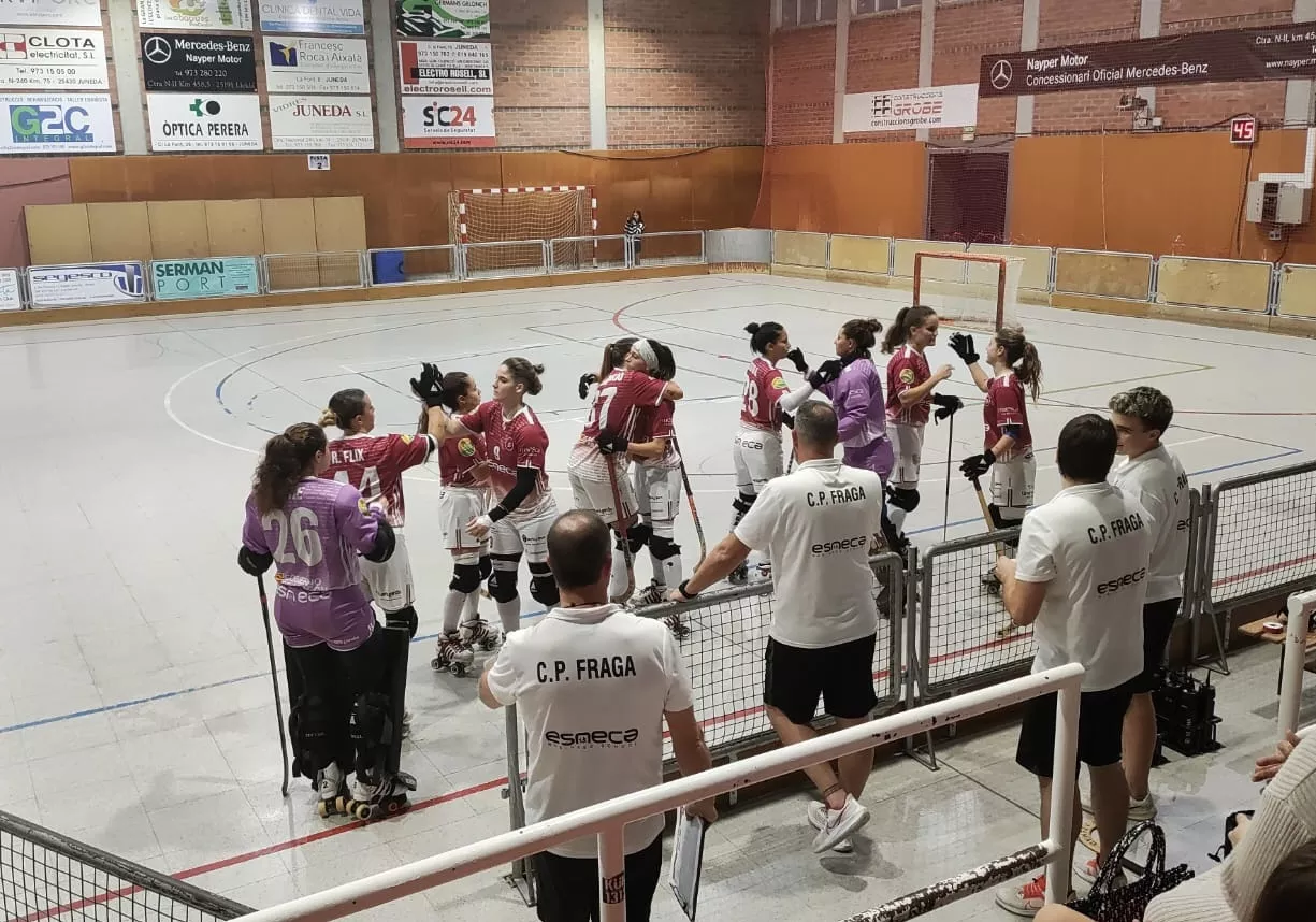 El CP Esneca Fraga empató ante el Generali HC Palau de Plegamans