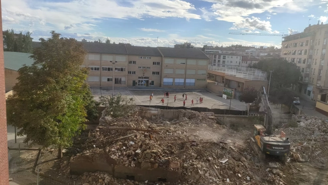 Todo demolido. Foto Adolfo Lacasa Todo demolido. Foto Adolfo Lacasa