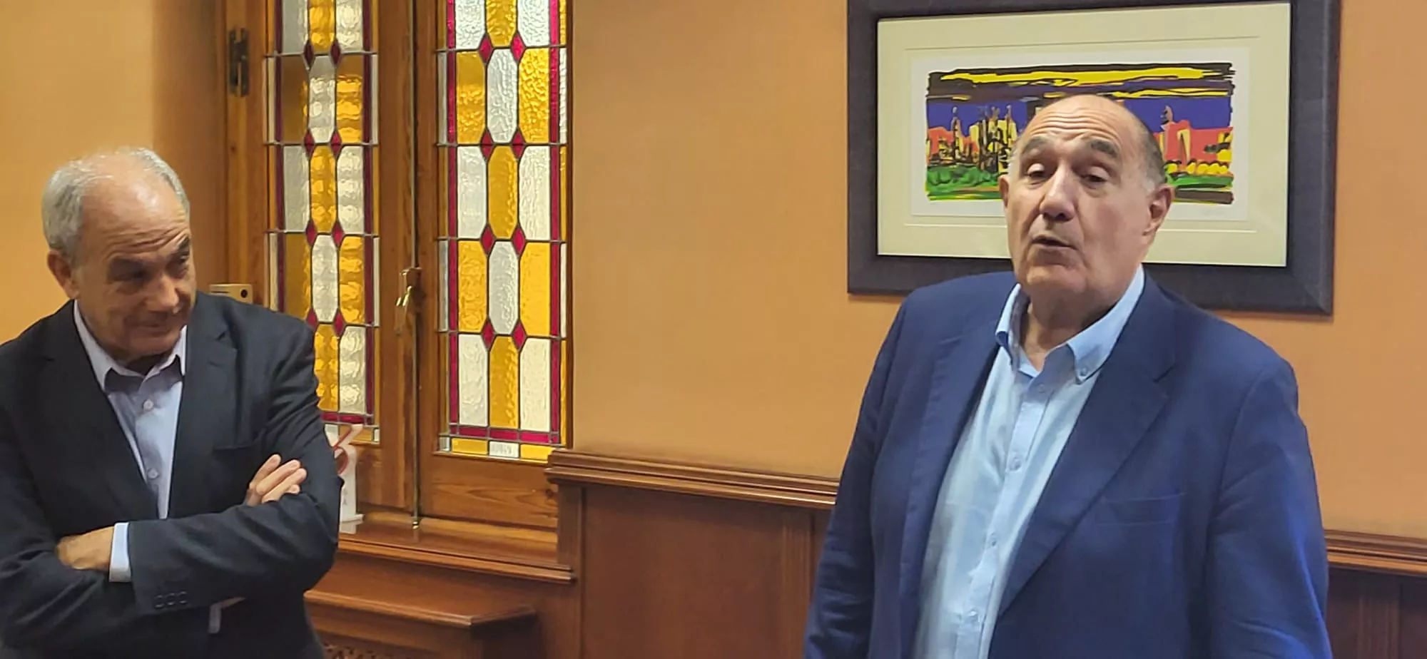 Reunión de CEOE Aragón y Ceoe-Cepyme Huesca