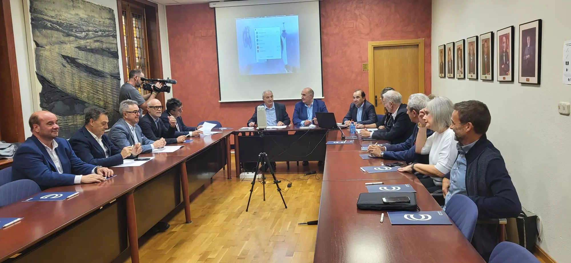 Reunión de CEOE Aragón y Ceoe-Cepyme Huesca