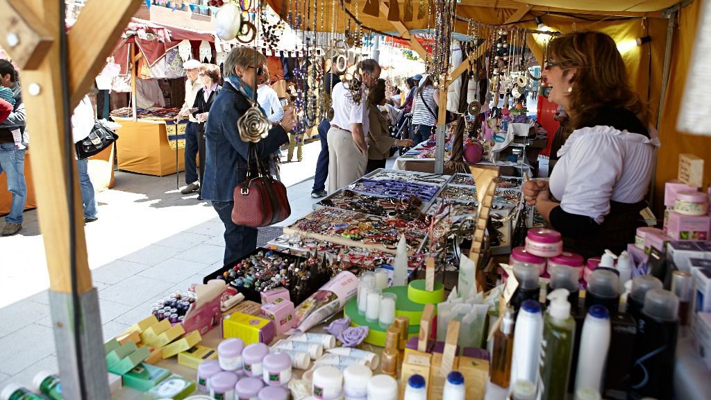 Puesto del Mercado Medieval.