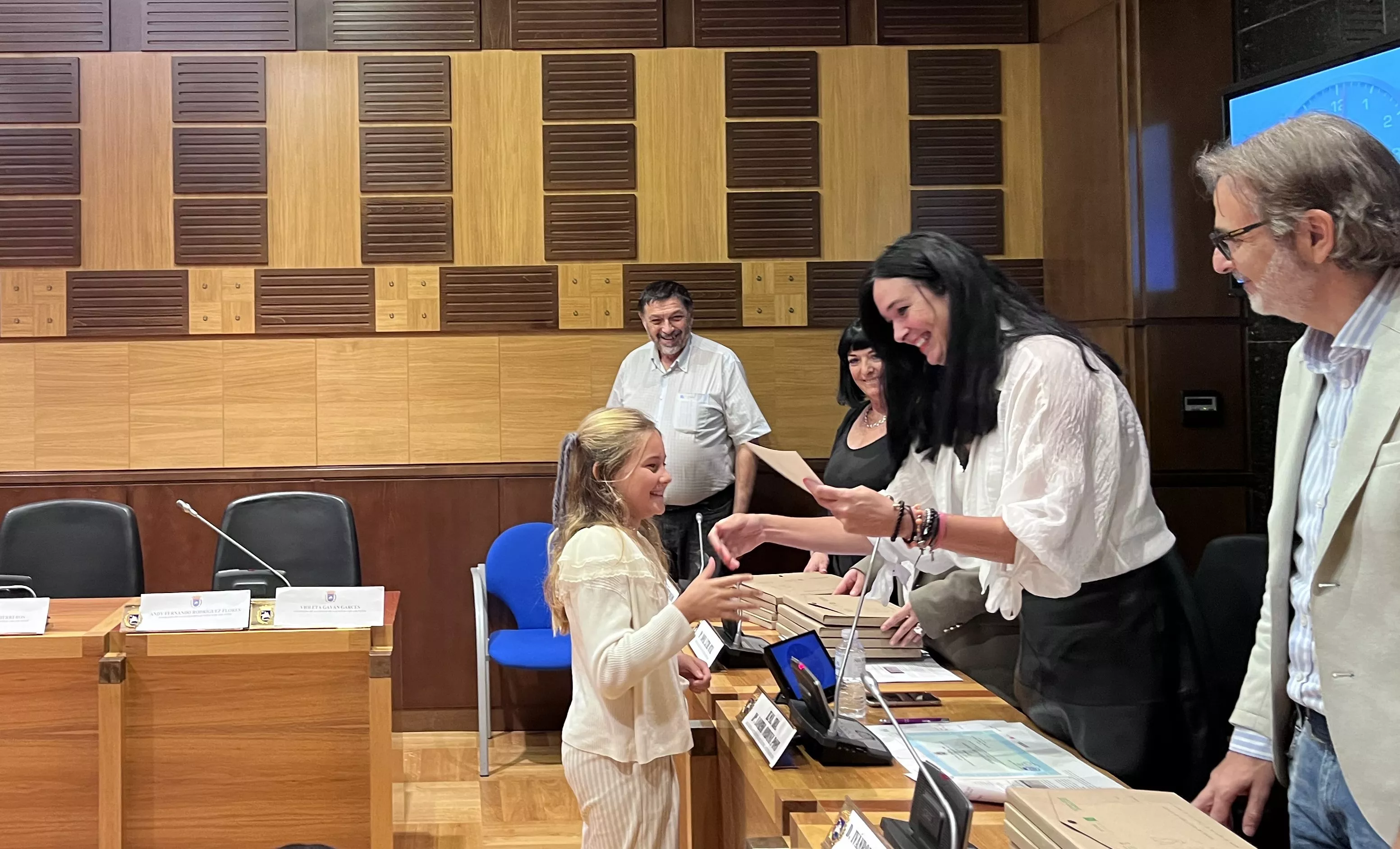 Constitución de la Ciudad de las Niñas y los Niños de Huesca. Foto: Mercedes Manterola