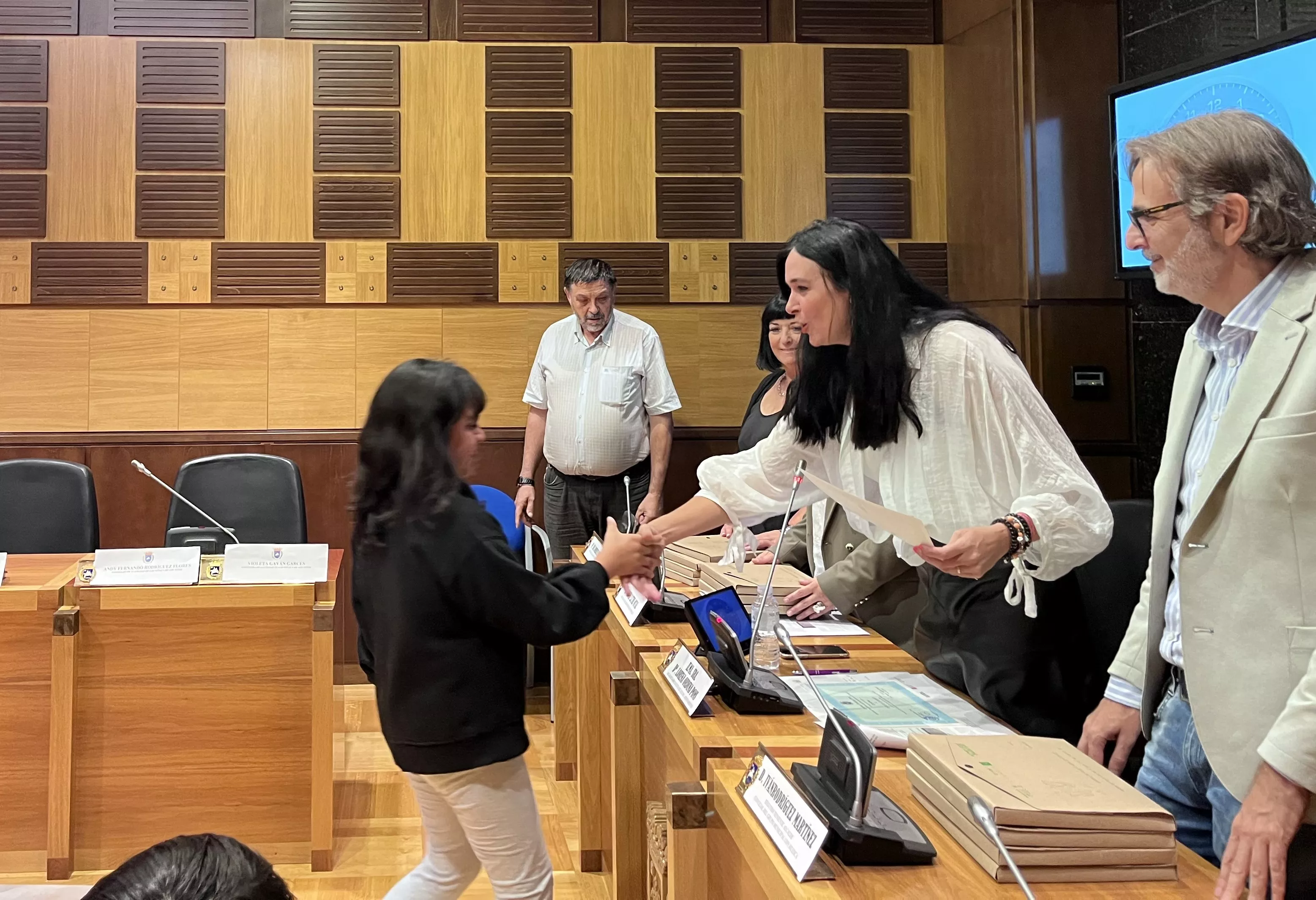 Constitución de la Ciudad de las Niñas y los Niños de Huesca. Foto: Mercedes Manterola