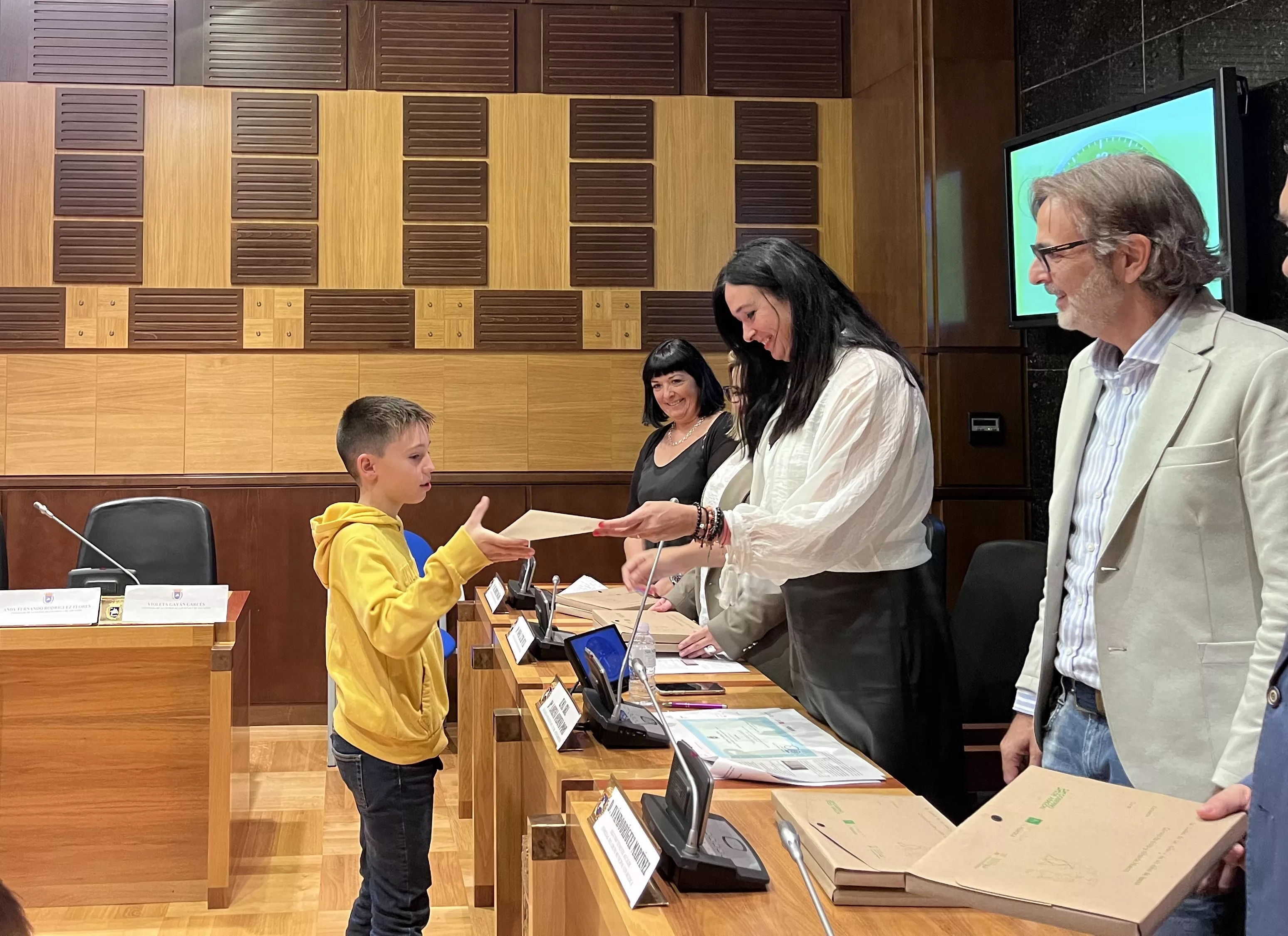 Constitución de la Ciudad de las Niñas y los Niños de Huesca. Foto: Mercedes Manterola