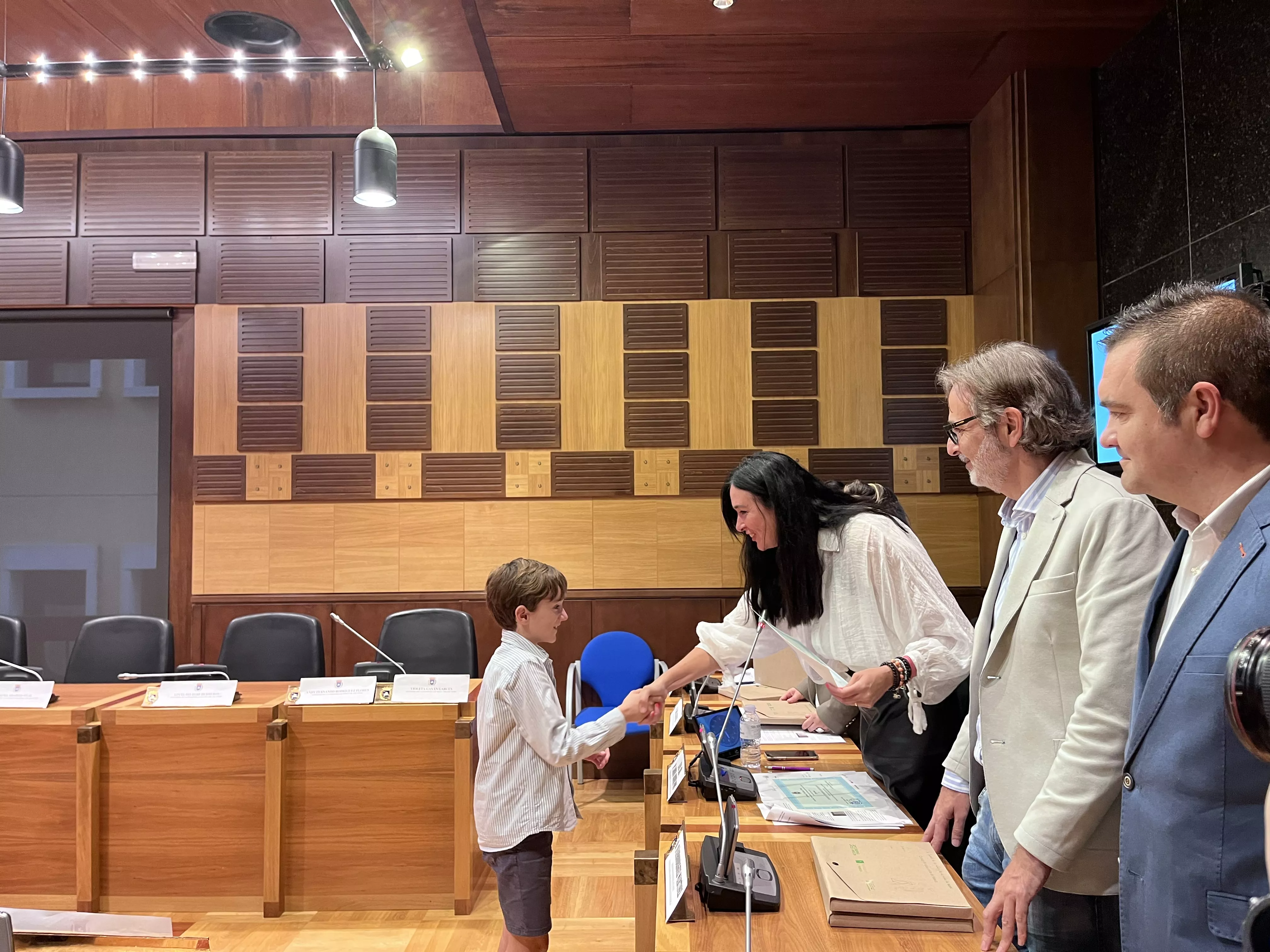 Constitución de la Ciudad de las Niñas y los Niños de Huesca. Foto: Mercedes Manterola