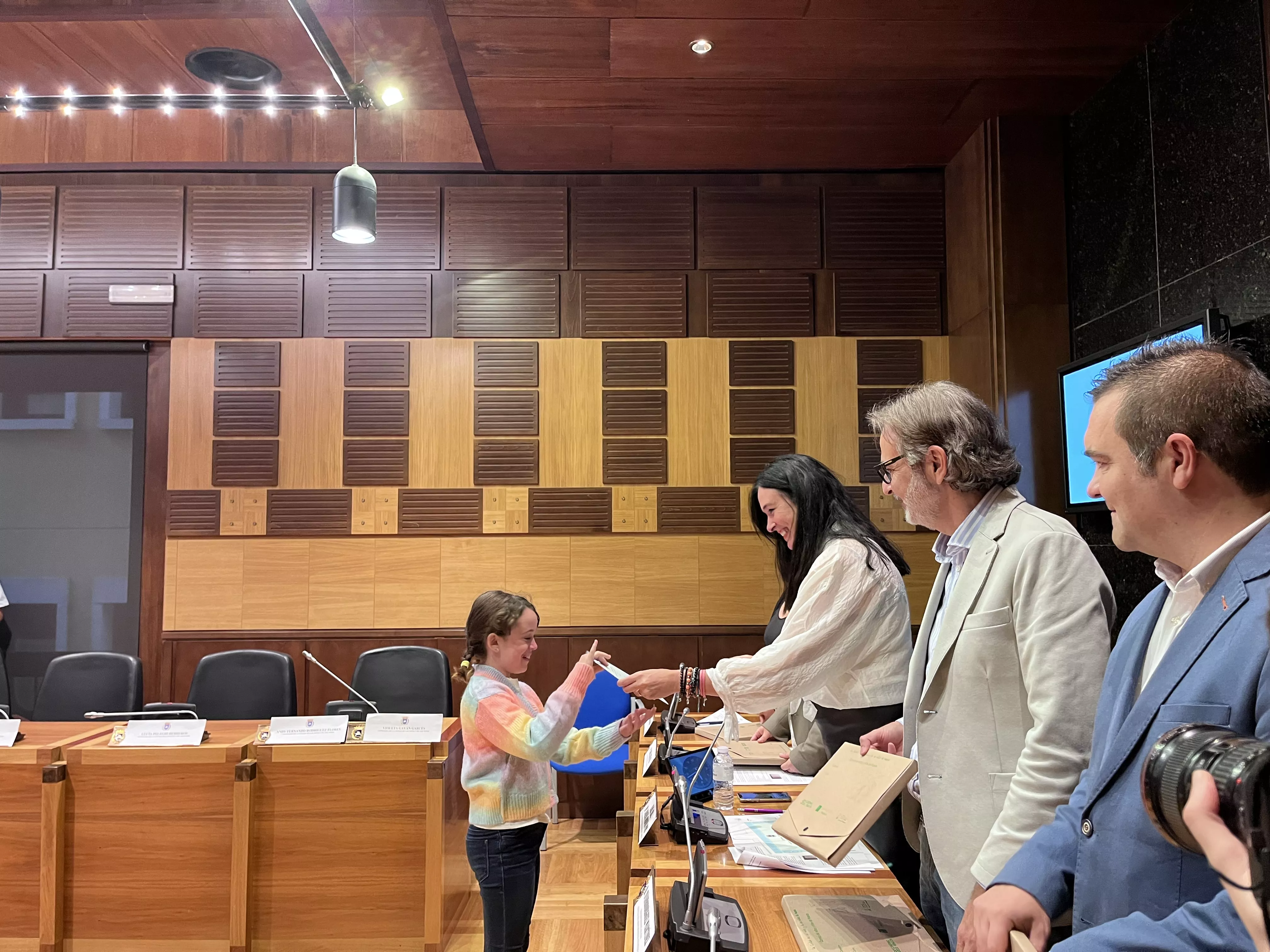 Constitución de la Ciudad de las Niñas y los Niños de Huesca. Foto: Mercedes Manterola