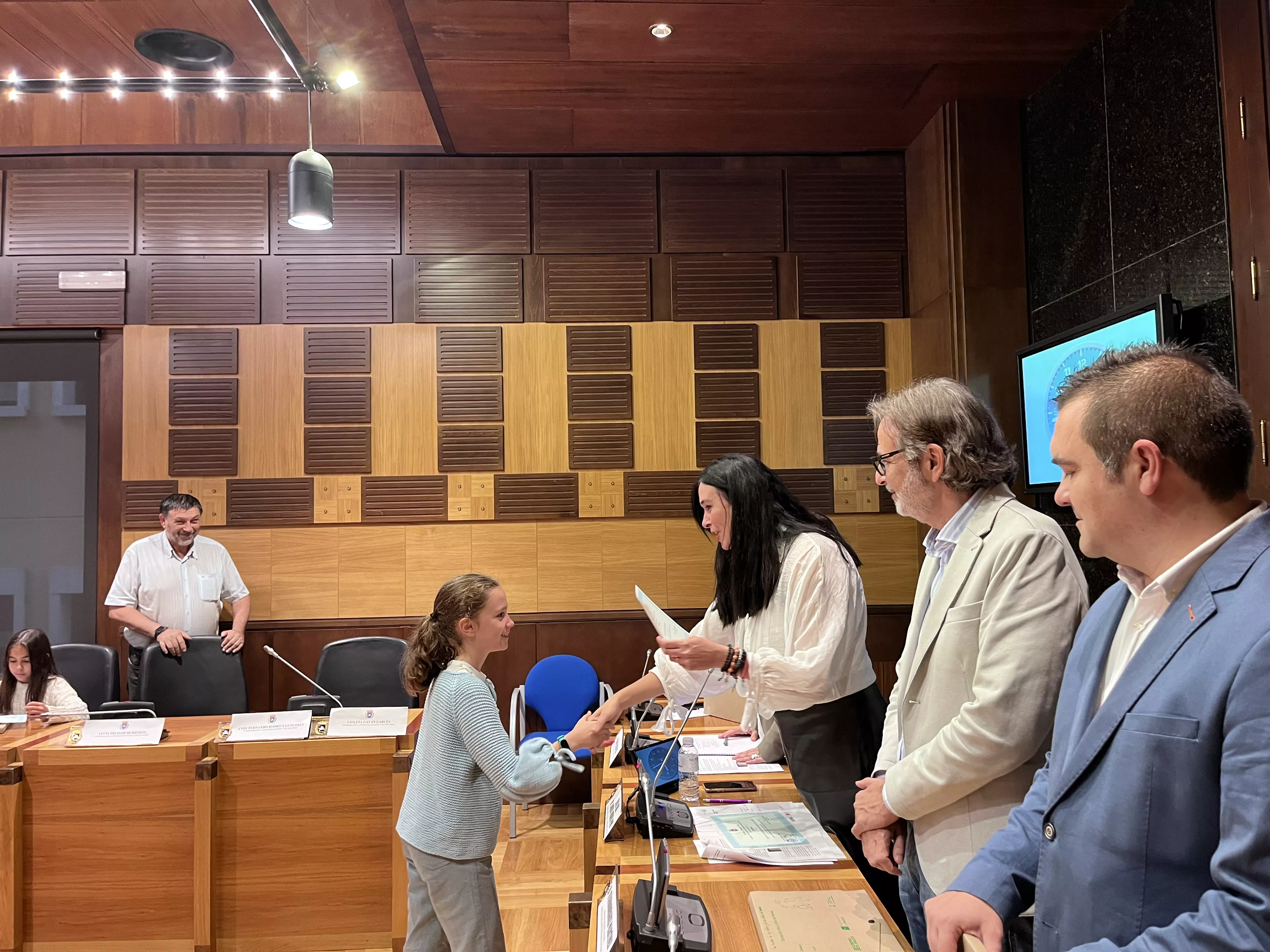 Constitución de la Ciudad de las Niñas y los Niños de Huesca. Foto: Mercedes Manterola