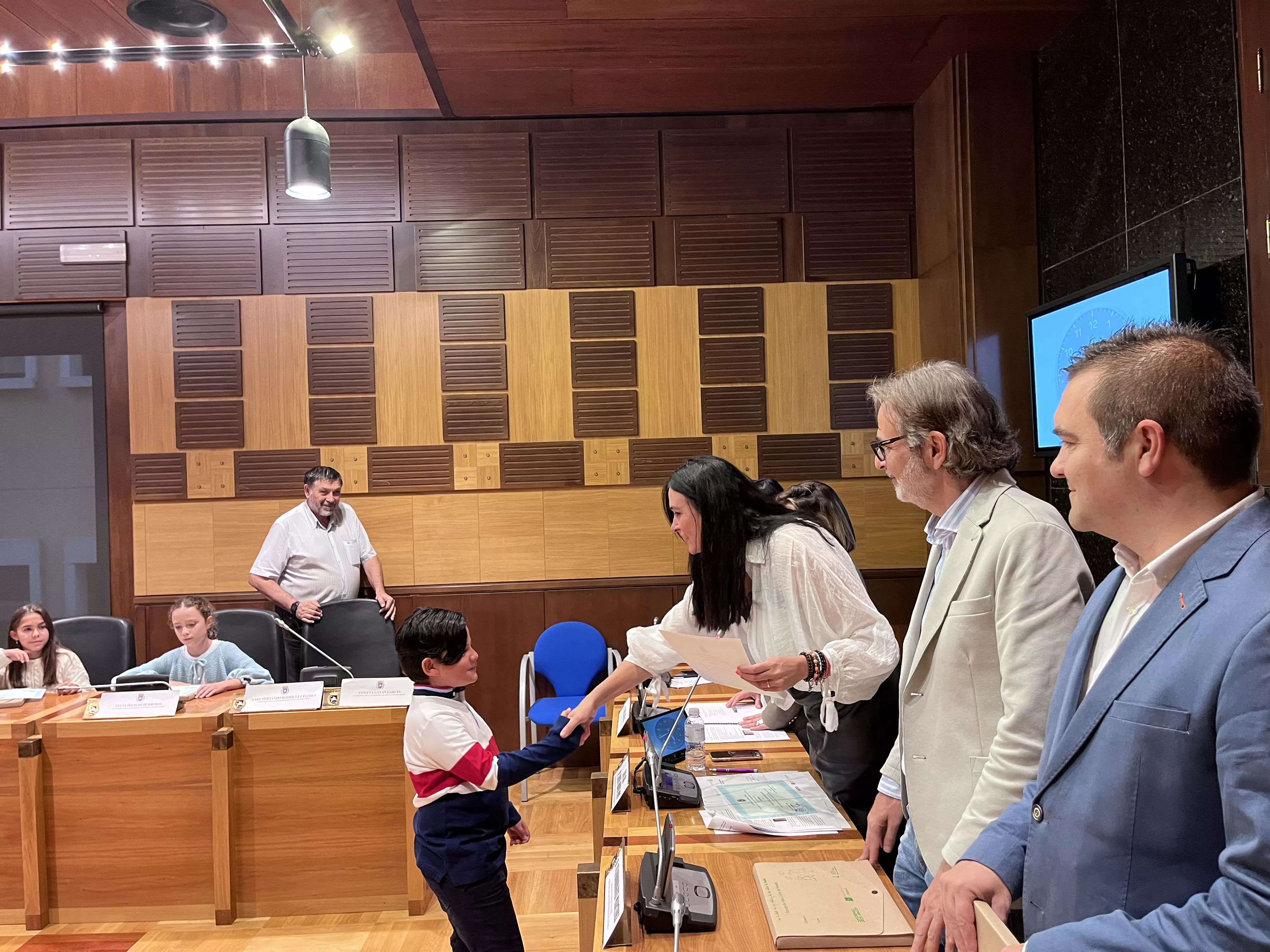 Constitución de la Ciudad de las Niñas y los Niños de Huesca. Foto: Mercedes Manterola