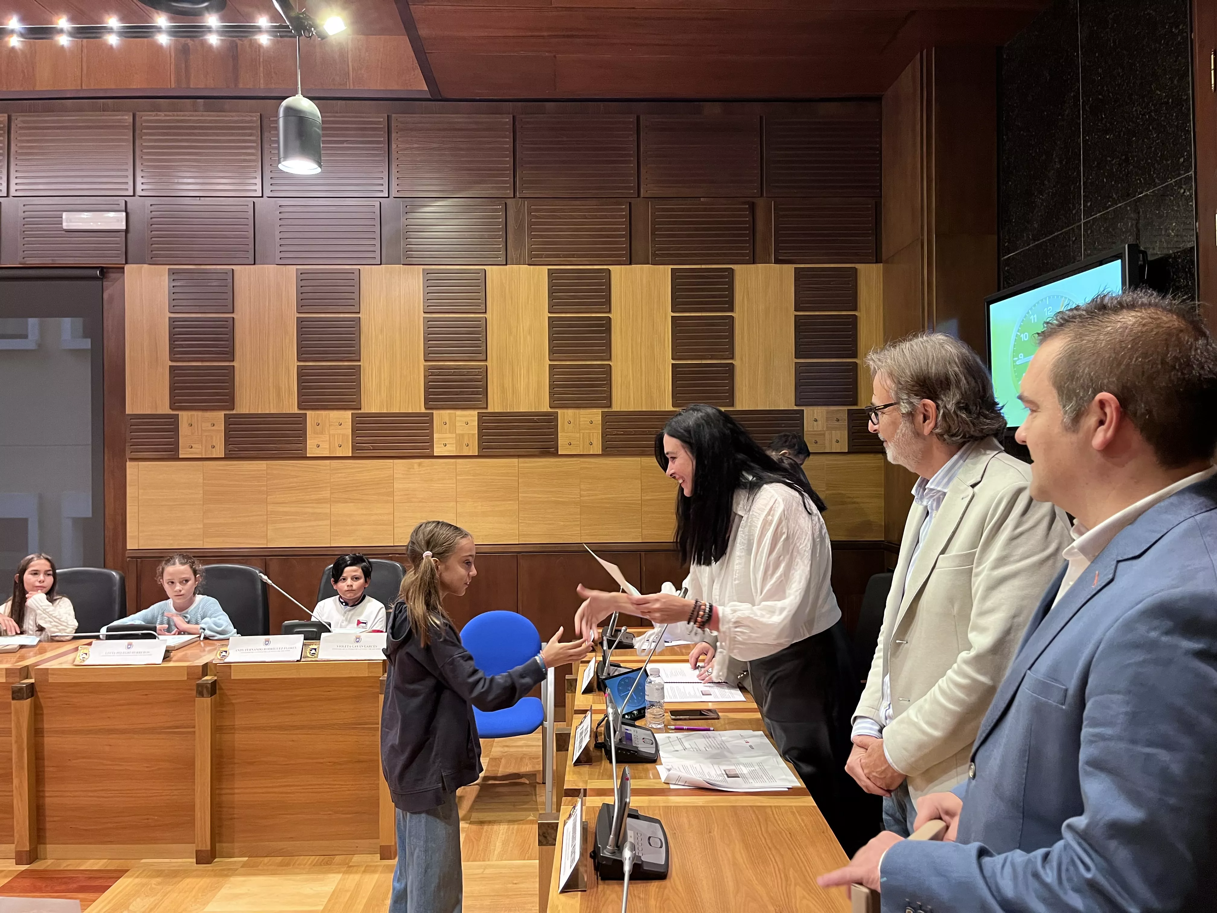 Constitución de la Ciudad de las Niñas y los Niños de Huesca. Foto: Mercedes Manterola