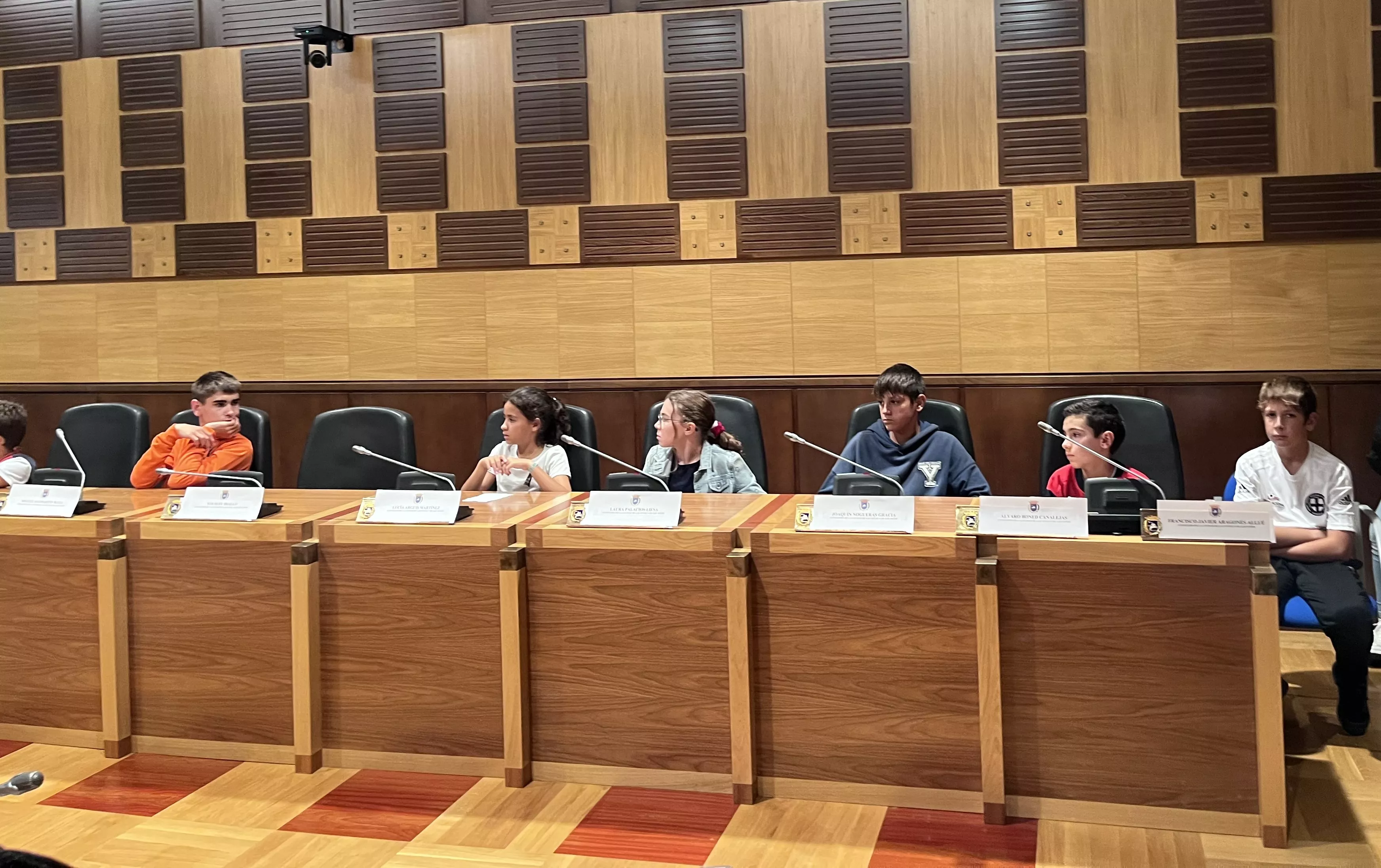 Constitución de la Ciudad de las Niñas y los Niños de Huesca. Foto: Mercedes Manterola