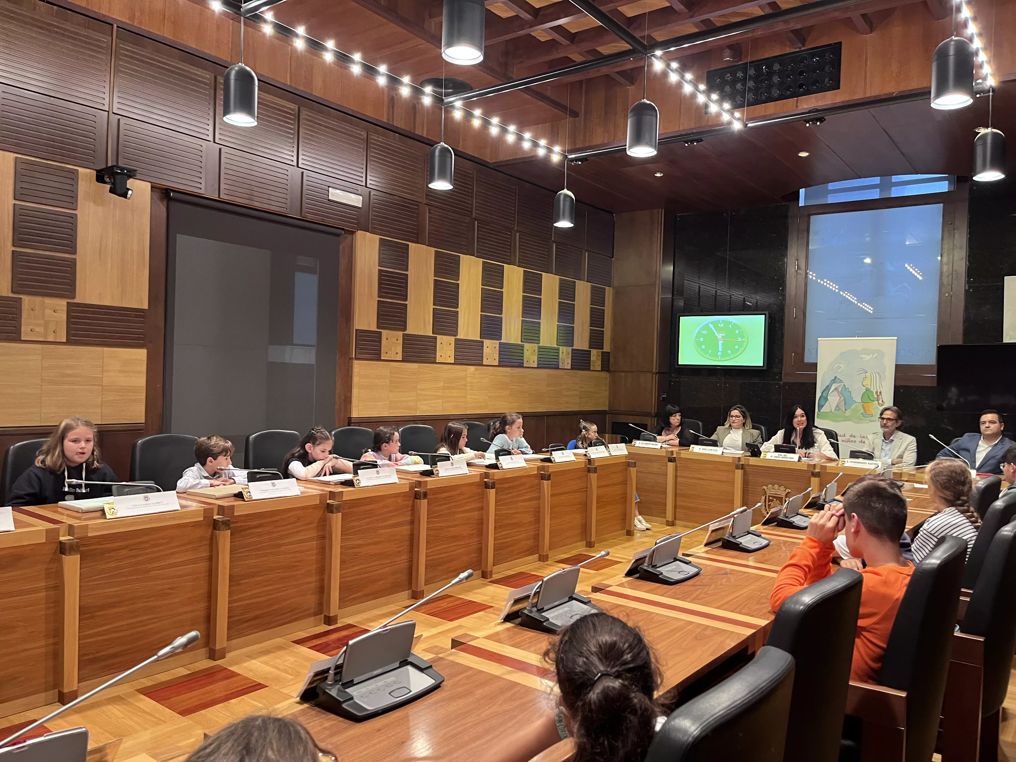 Constitución de la Ciudad de las Niñas y los Niños de Huesca. Foto: Mercedes Manterola
