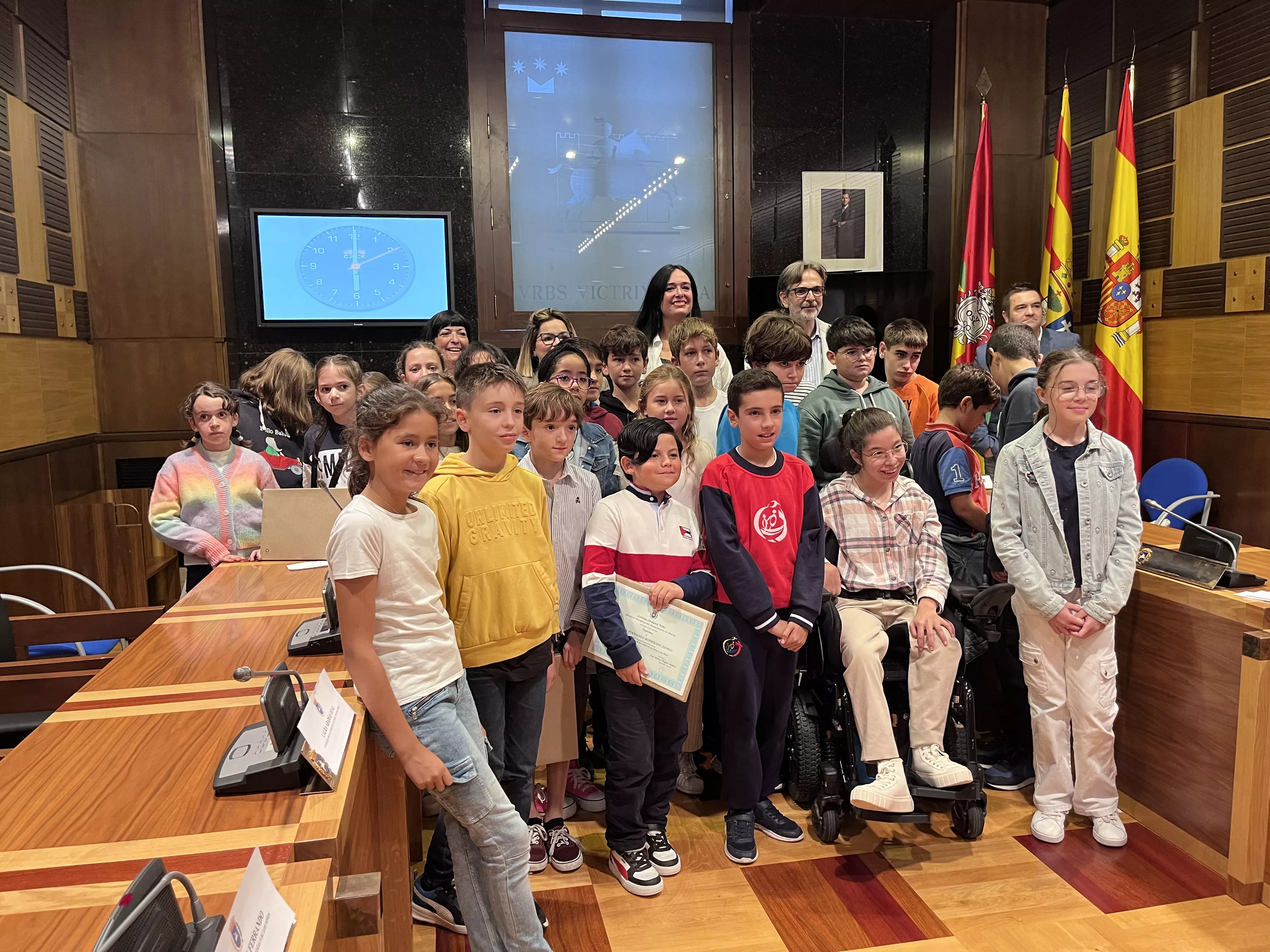 Constitución de la Ciudad de las Niñas y los Niños de Huesca. Foto: Mercedes Manterola
