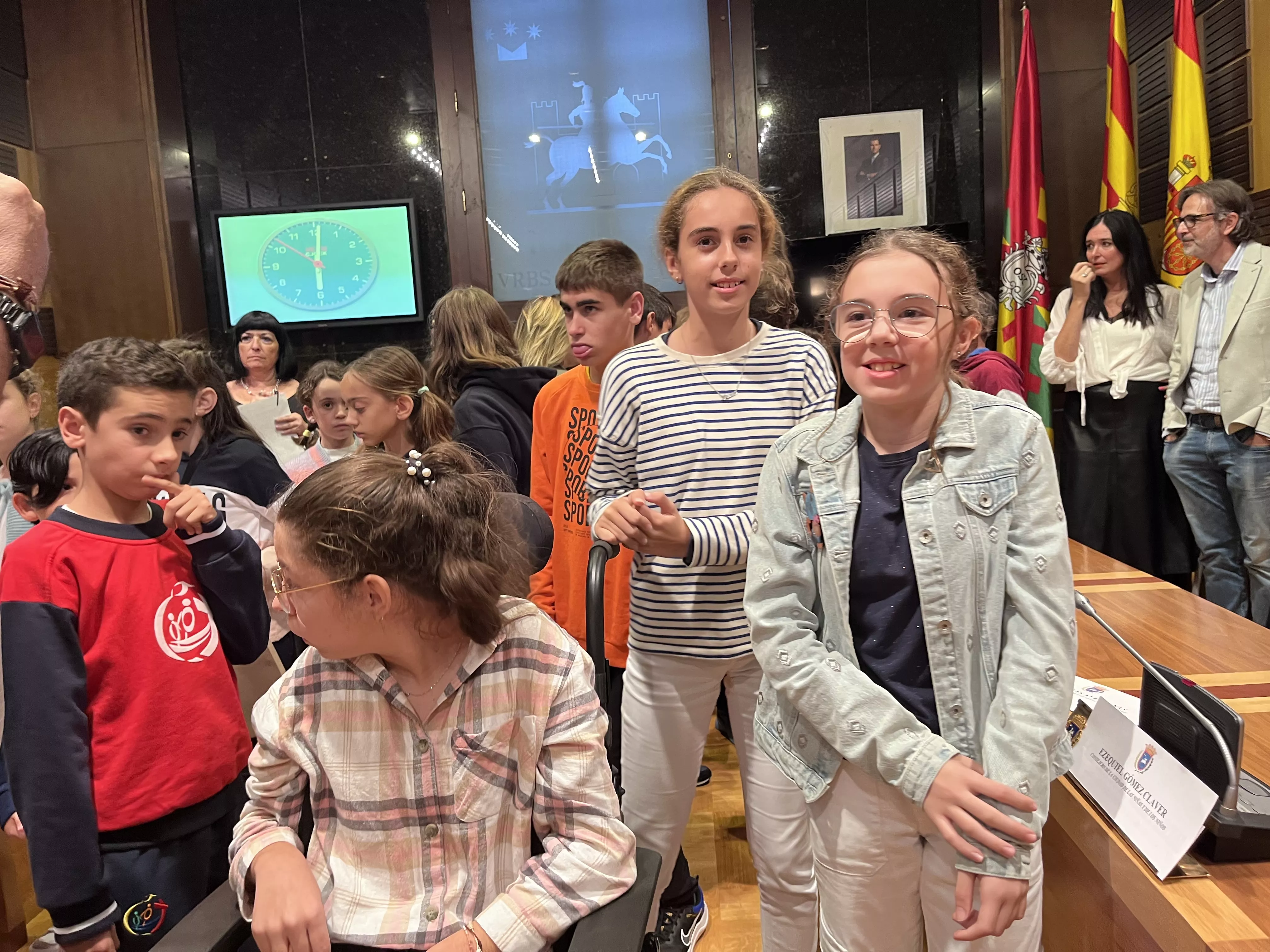 Constitución de la Ciudad de las Niñas y los Niños de Huesca. Foto: Mercedes Manterola