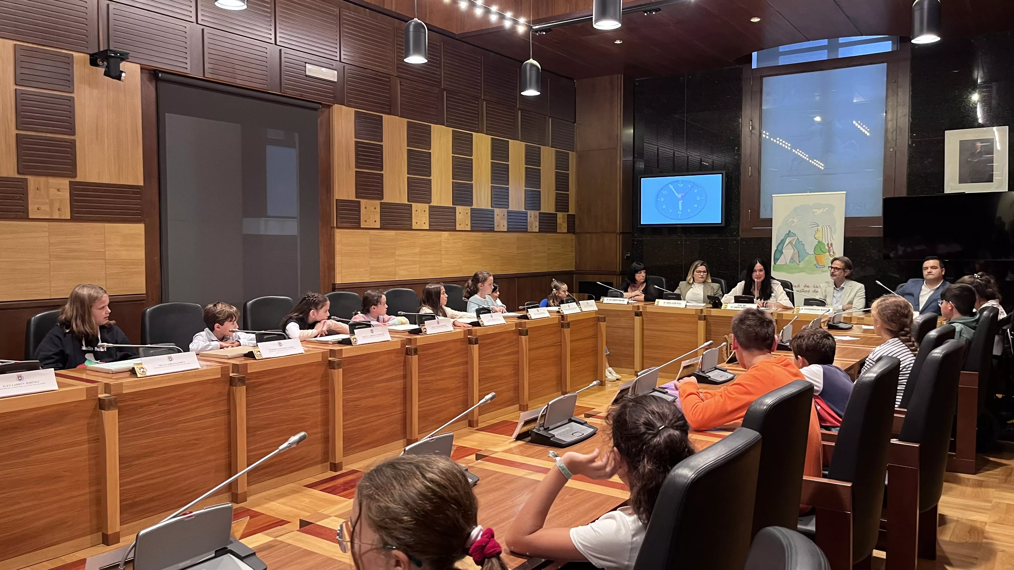Constitución de la Ciudad de las Niñas y los Niños de Huesca. Foto: Mercedes Manterola