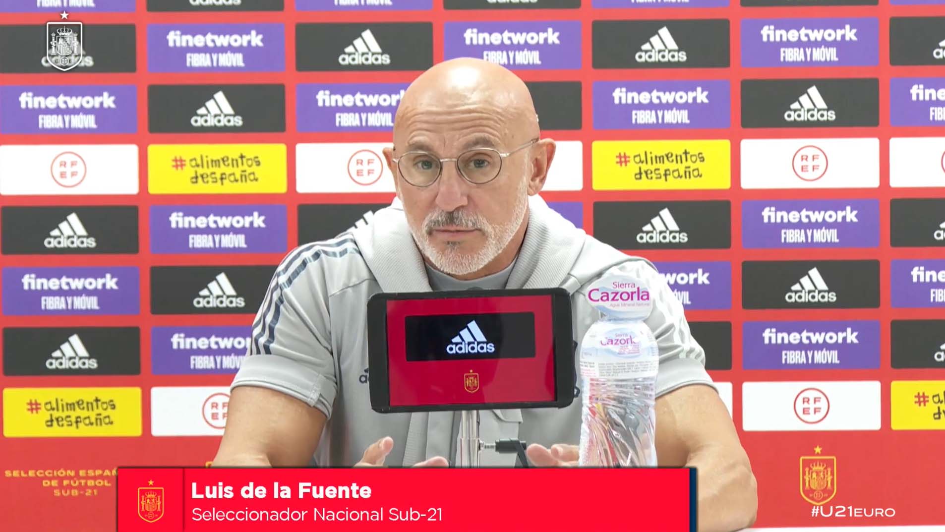 Luis de la Fuente, seleccionador nacional sub-21