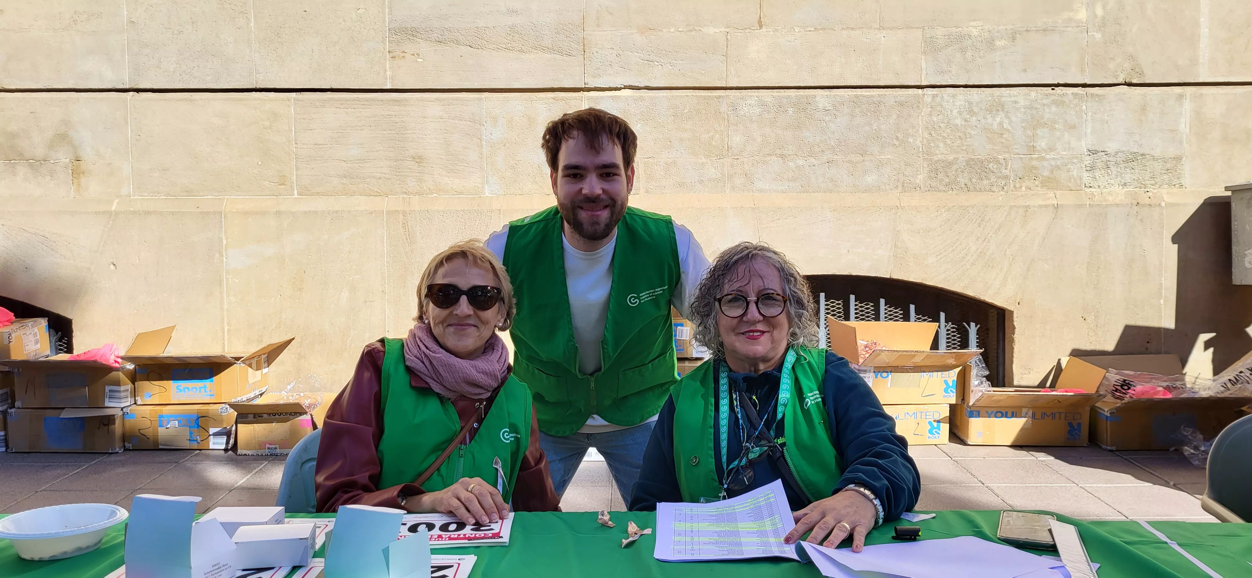Retirada de dorsales para la Carrera Huesca Contra el Cáncer. Foto Mercedes Manterola