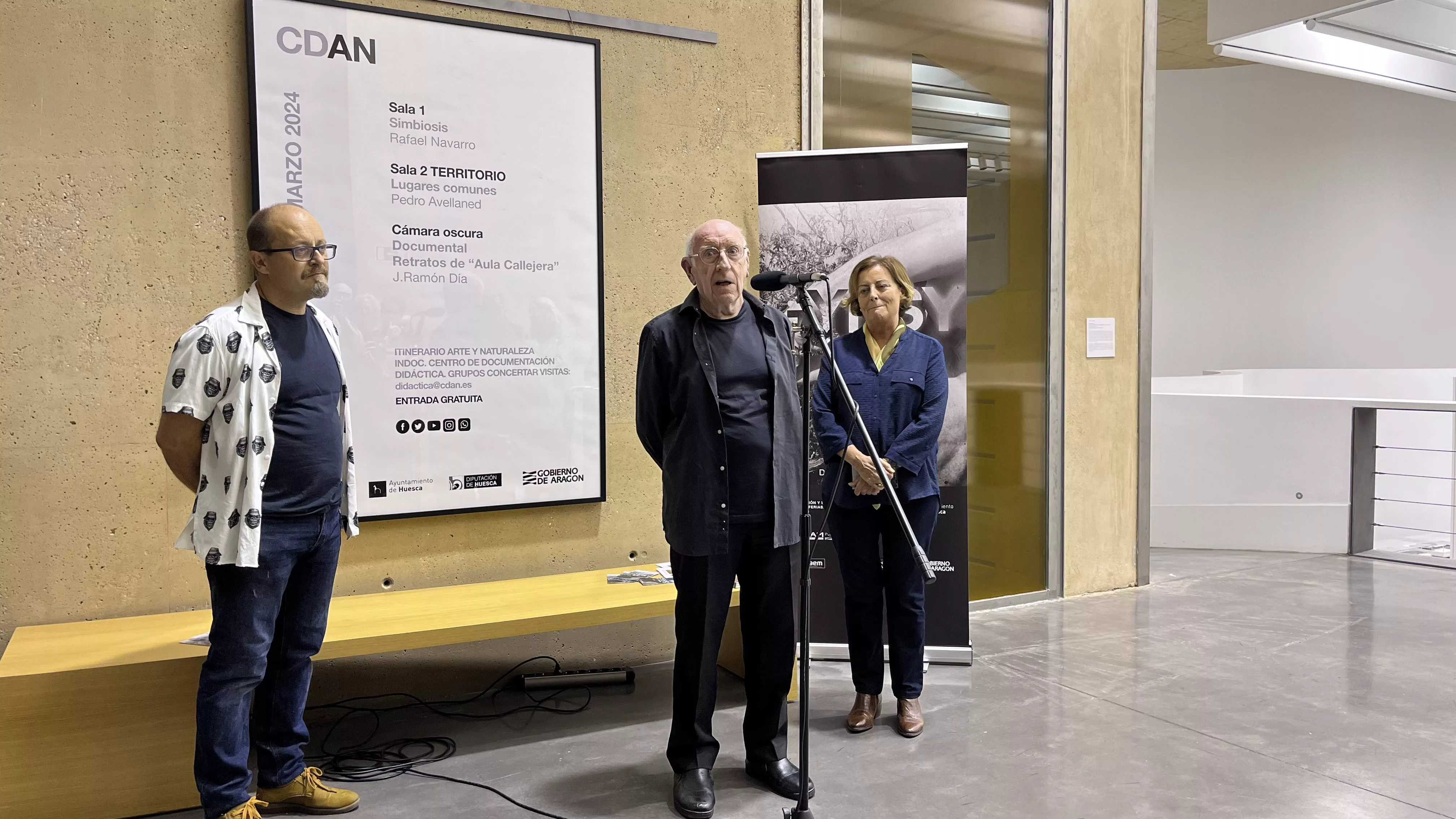  Pedro Avellaned, en primer término. Foto Mercedes Manterola