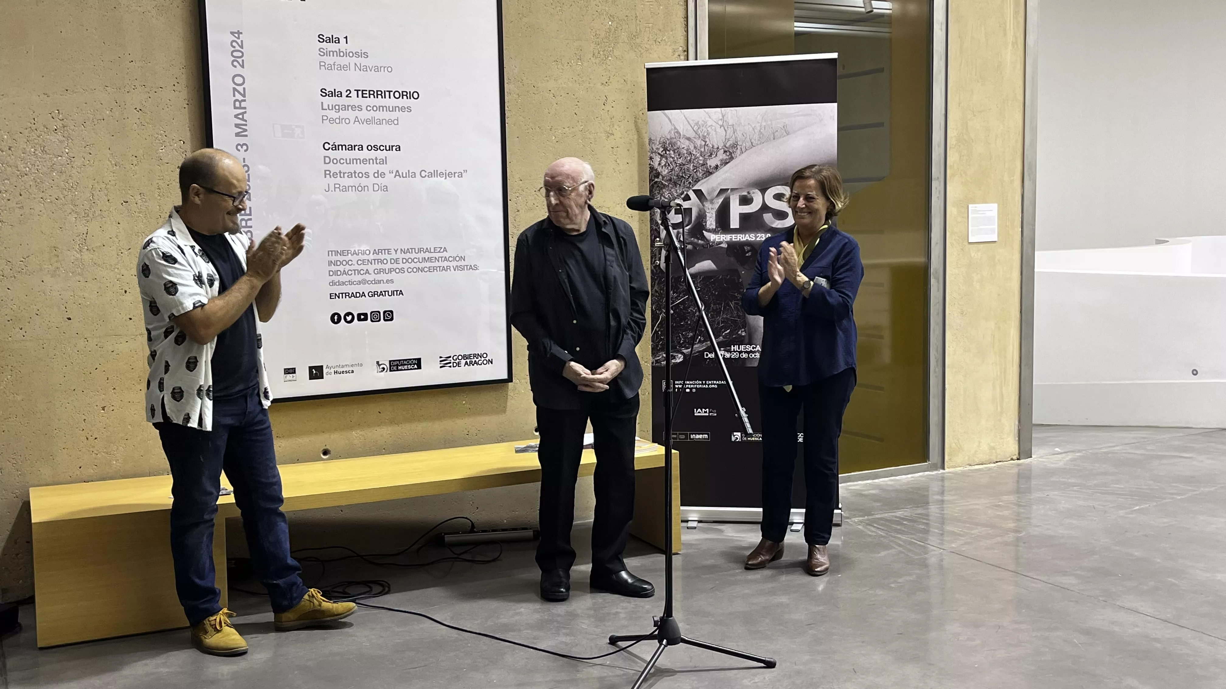  Pedro Avellaned, en en el centro. Foto Mercedes Manterola